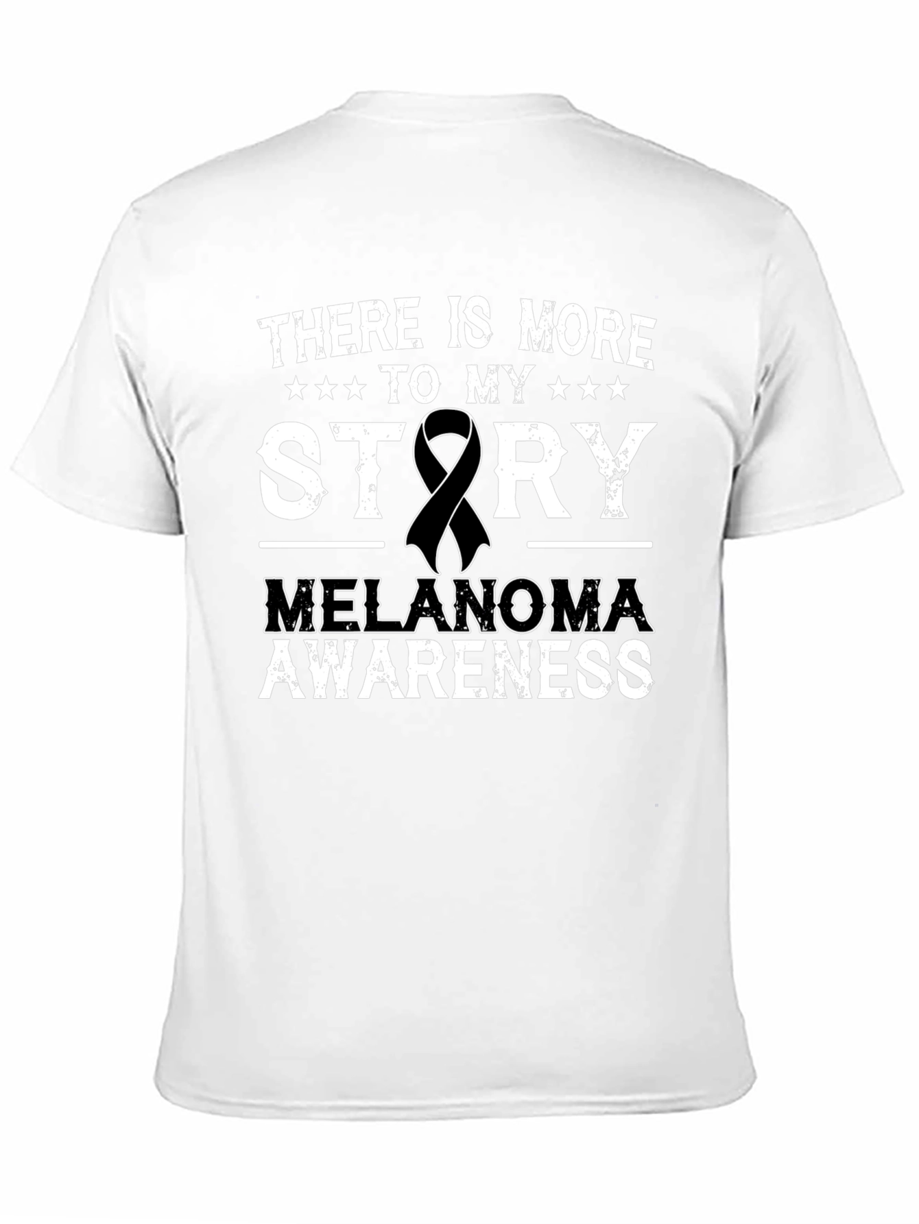 Melanoma Awareness Ribbon T-Shirt