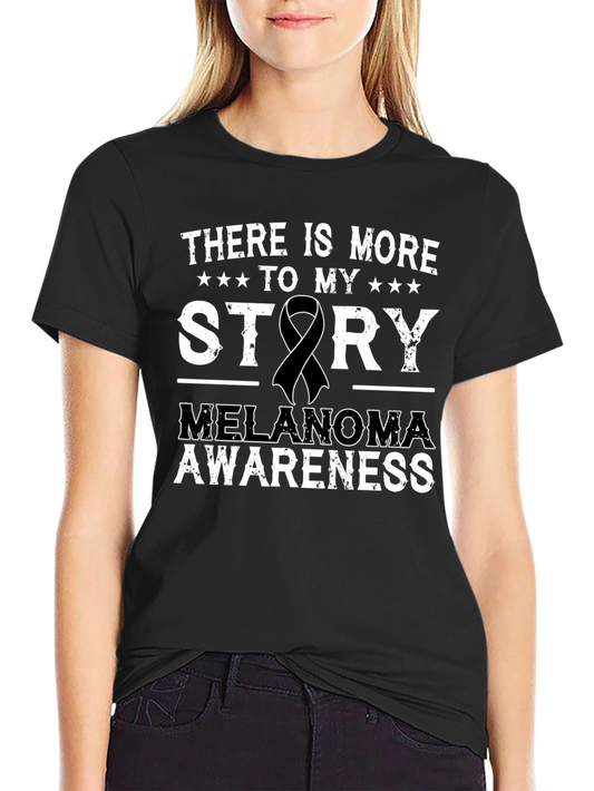 Melanoma Awareness Ribbon T-Shirt