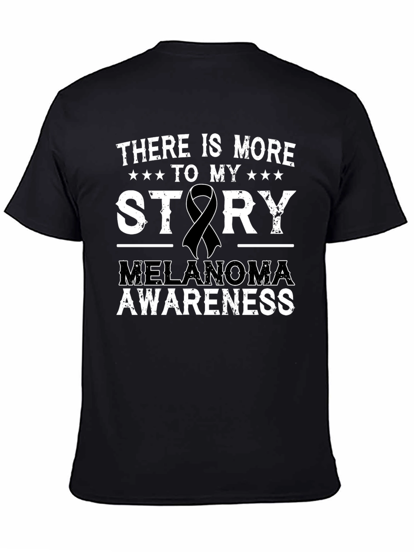 Melanoma Awareness Ribbon T-Shirt