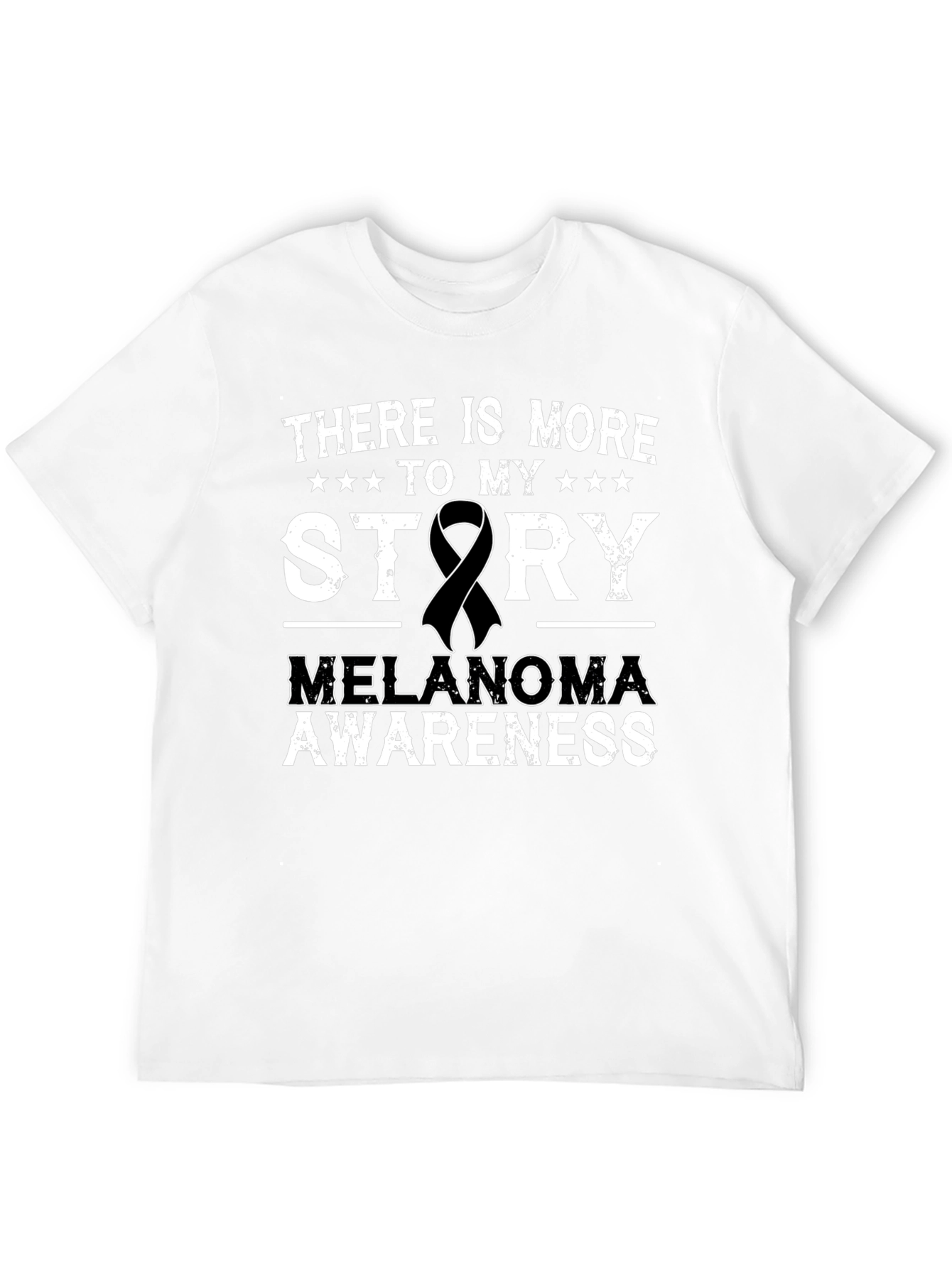 Melanoma Awareness Ribbon T-Shirt