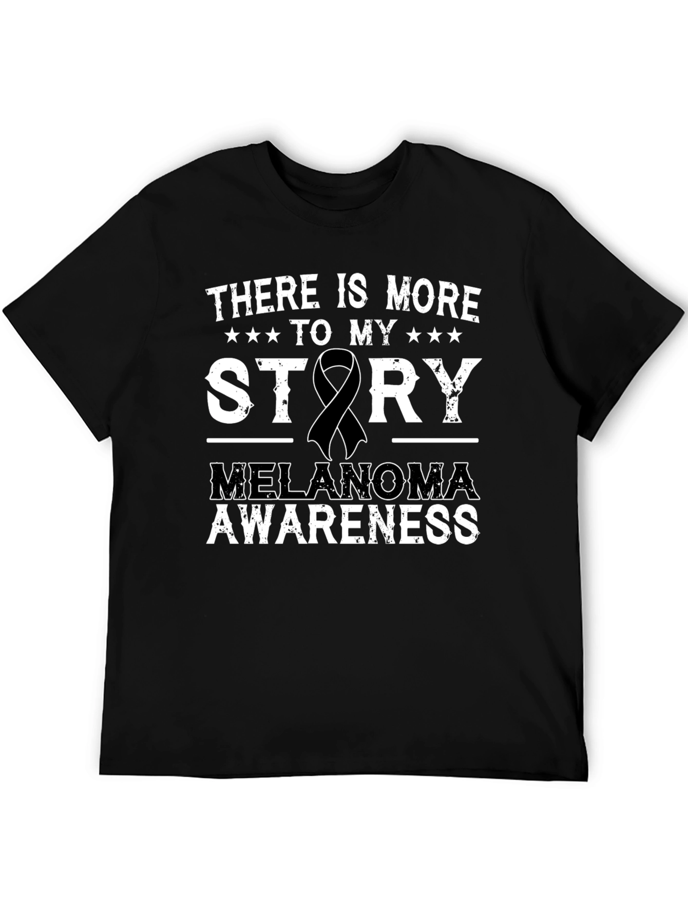 Melanoma Awareness Ribbon T-Shirt