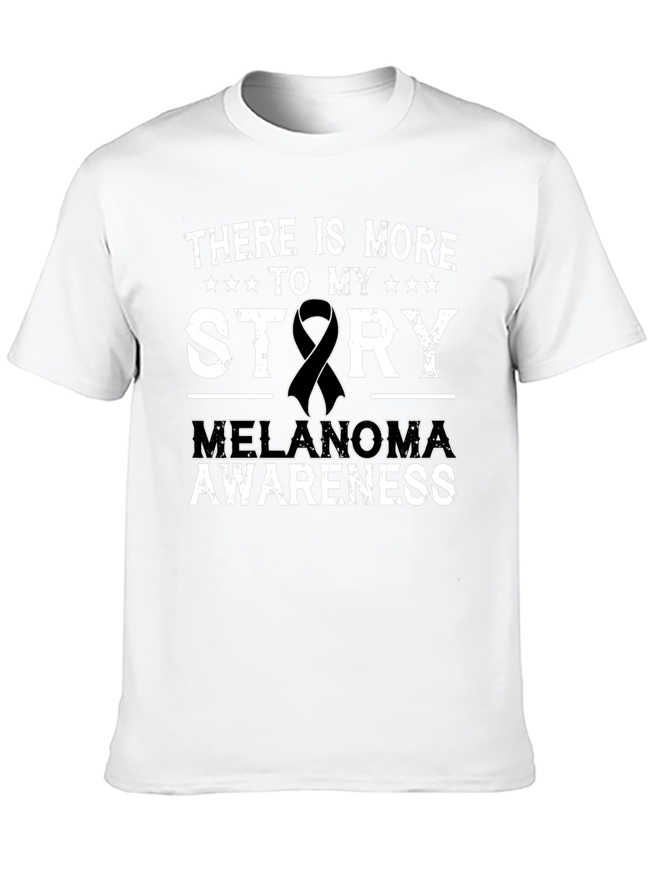 Melanoma Awareness Ribbon T-Shirt