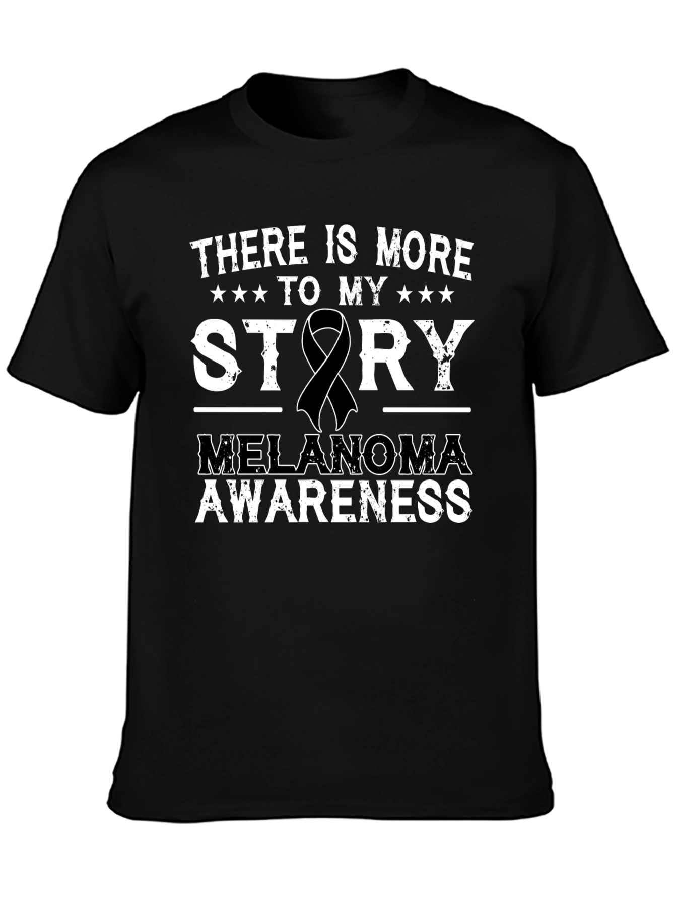 Melanoma Awareness Ribbon T-Shirt