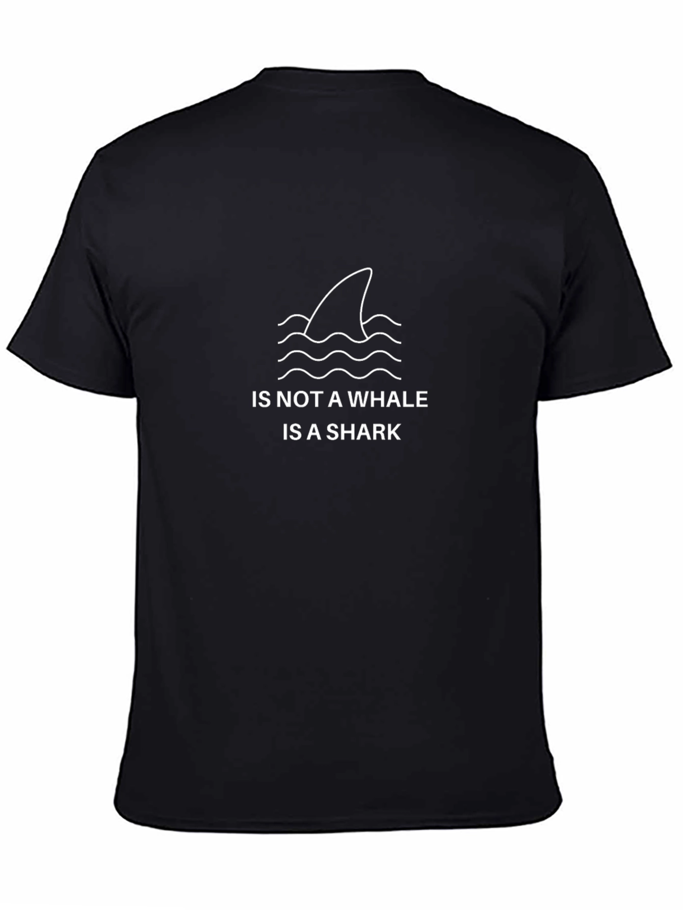 Shark Fin Graphic Tee - Not a Whale T-Shirt