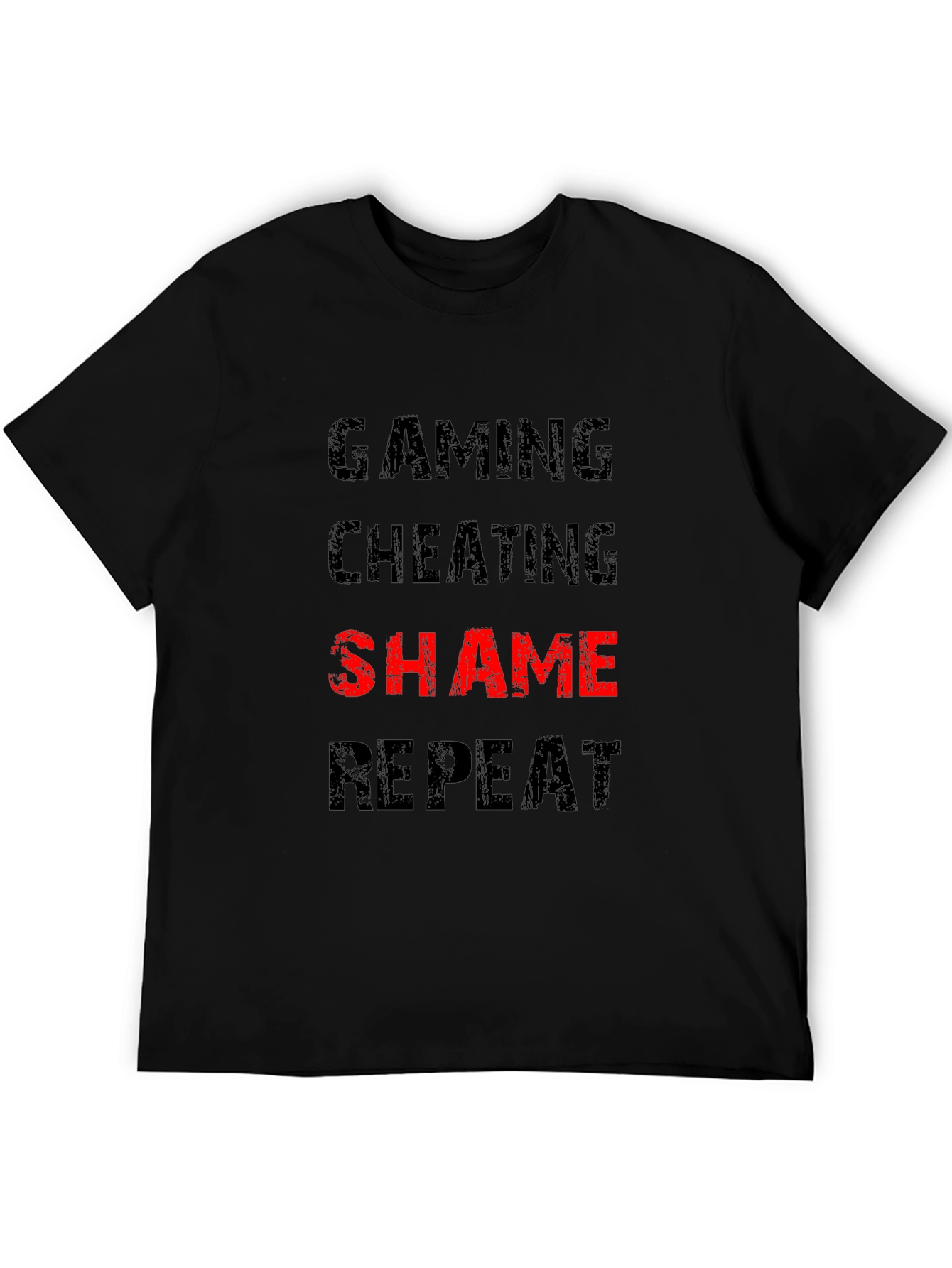 Gaming Cheating Shame Repeat T-Shirt