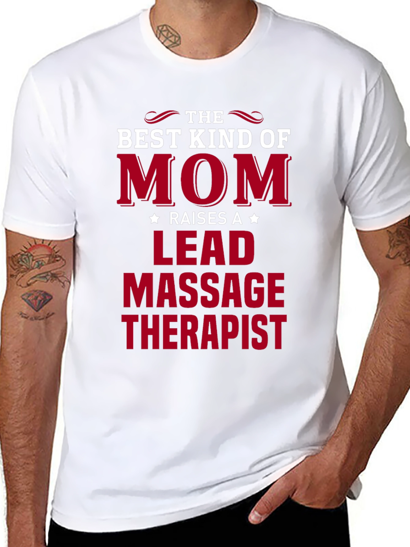 Best Kind of Mom T-Shirt - Massage Therapist Lead