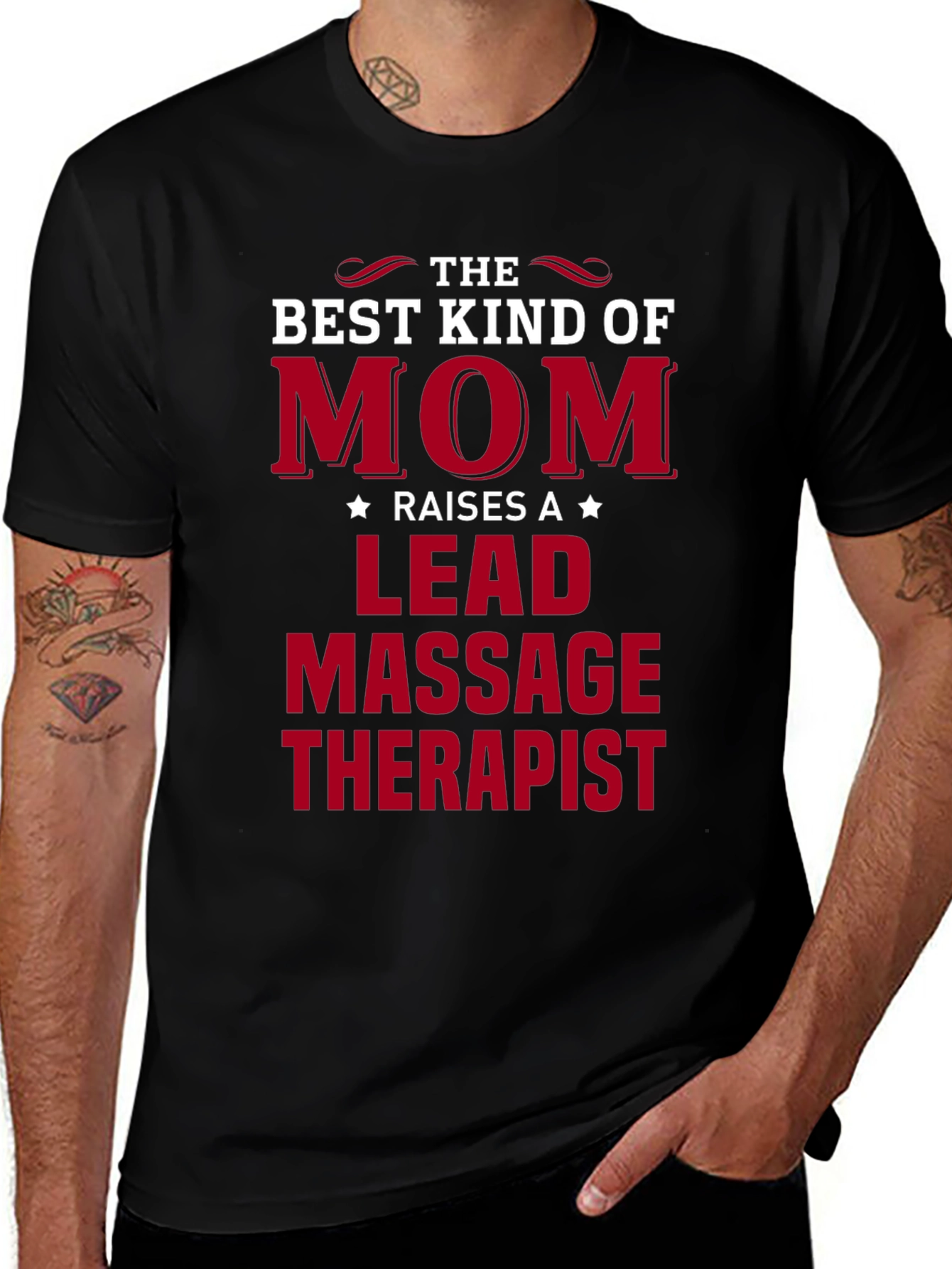 Best Kind of Mom T-Shirt - Massage Therapist Lead