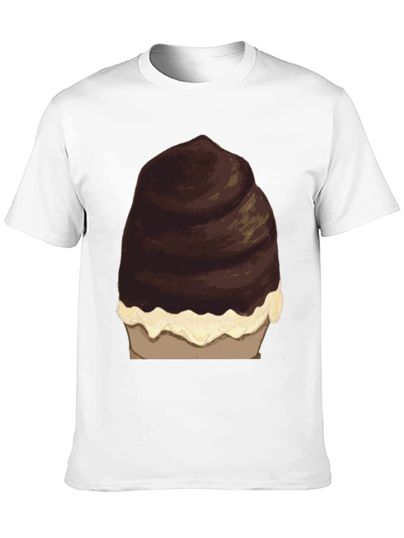Novelty Chocolate Dessert Graphic Tee