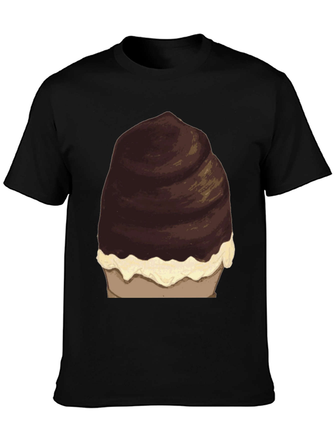 Novelty Chocolate Dessert Graphic Tee