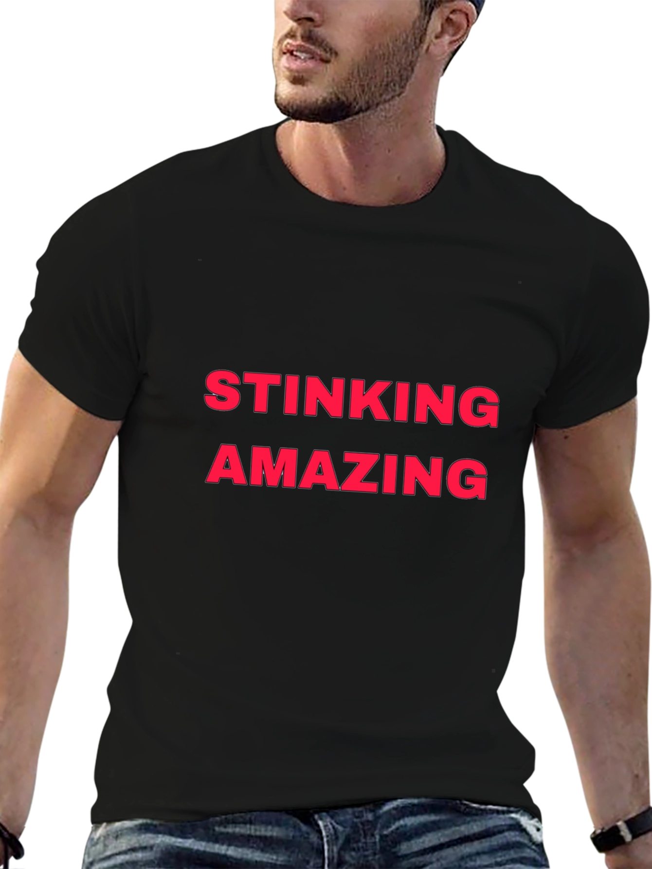 Stinking Amazing Graphic Tee - Bold Statement Shirt