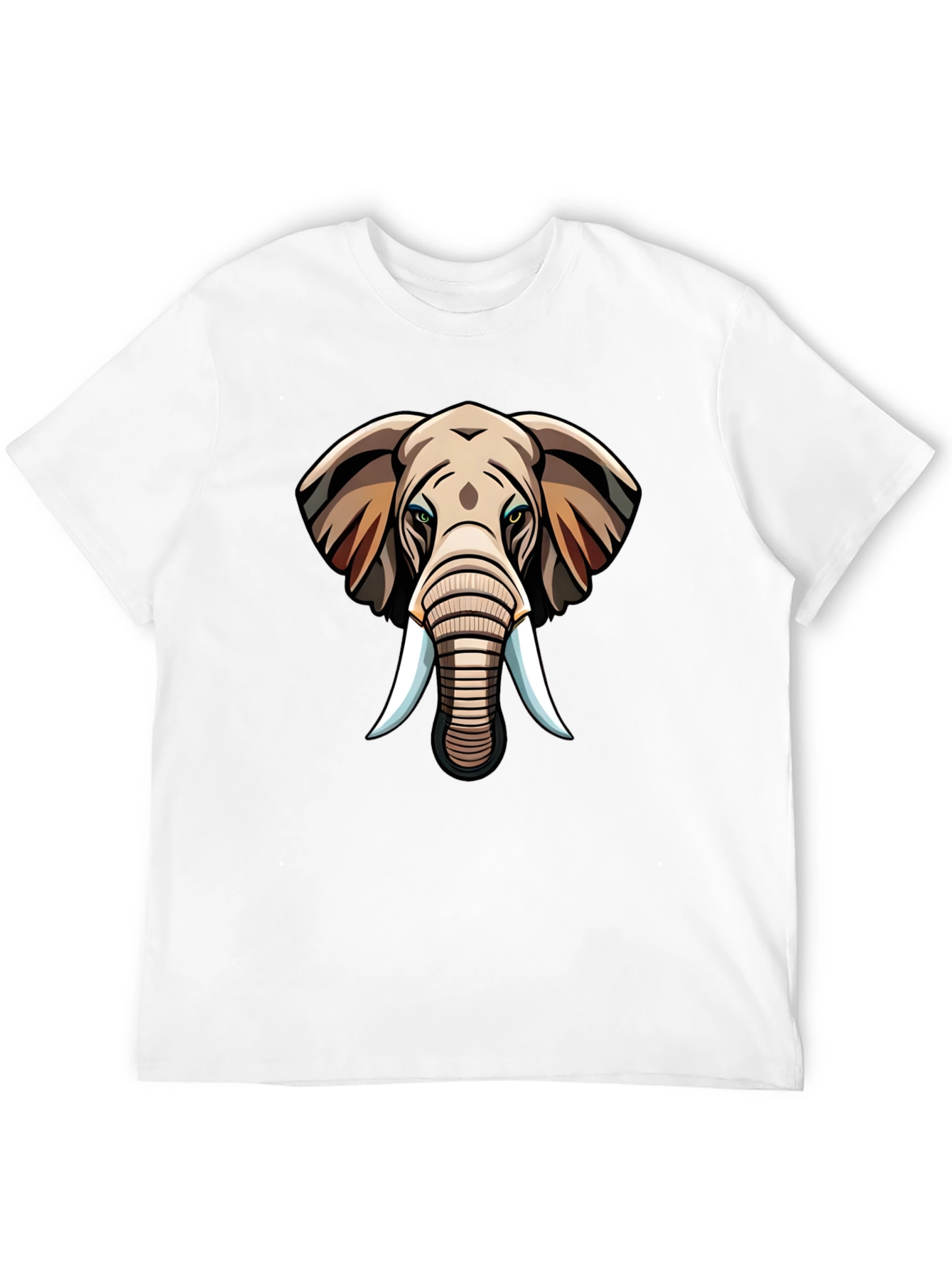 Elephant Graphic Tee - Black
