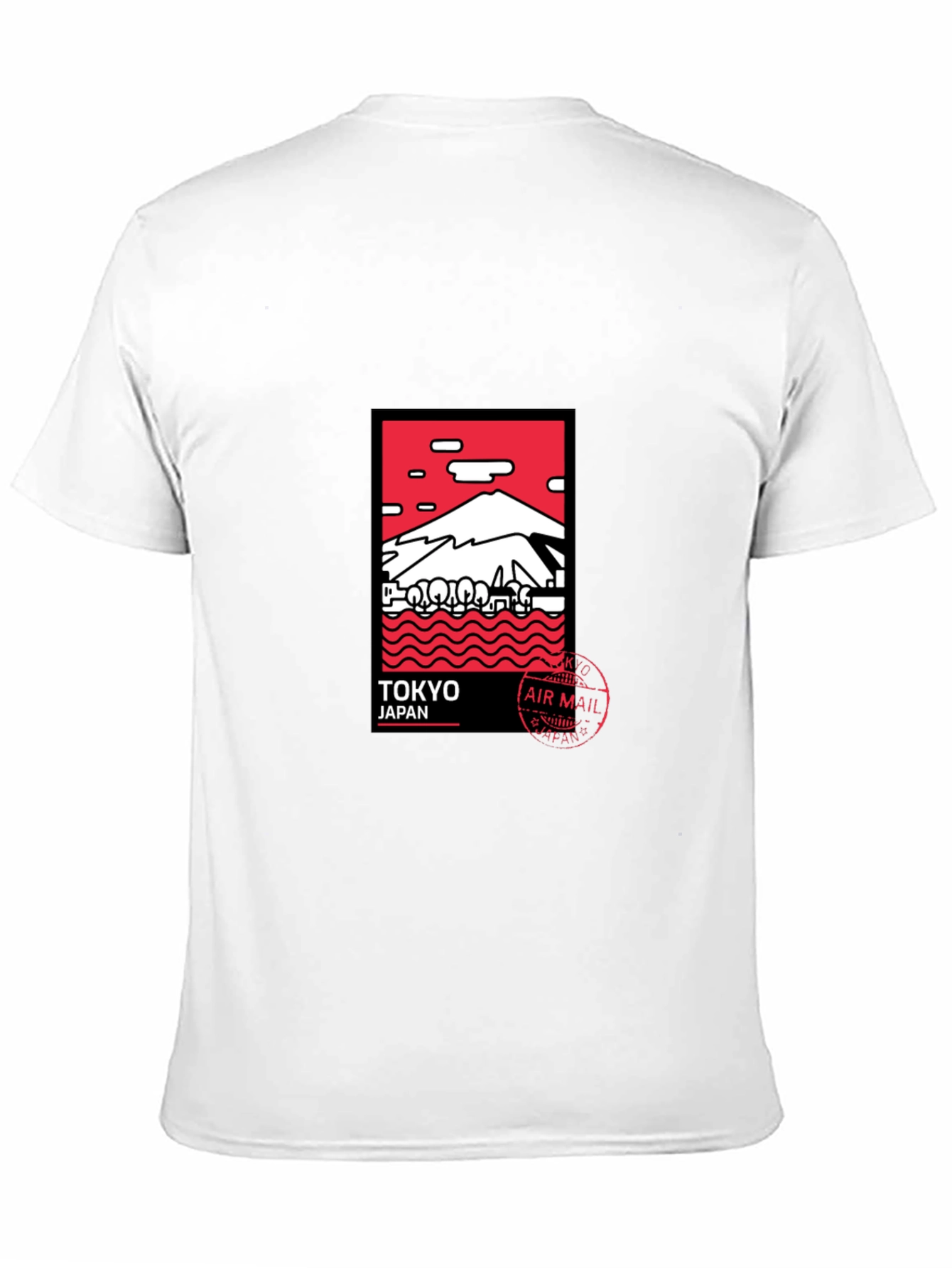 Tokyo Japan Graphic Tee - Black Crewneck