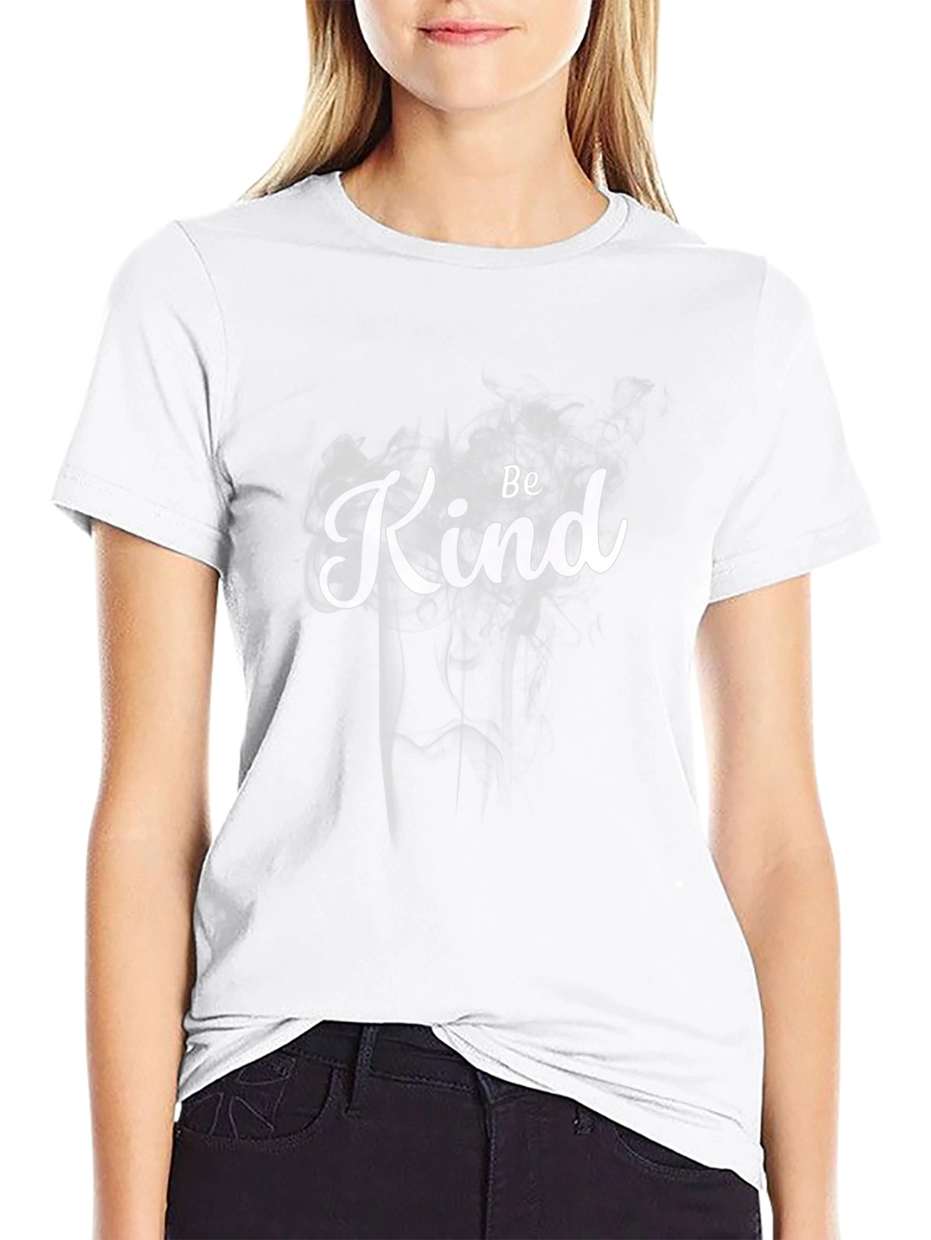 Be Kind Black Graphic T-Shirt
