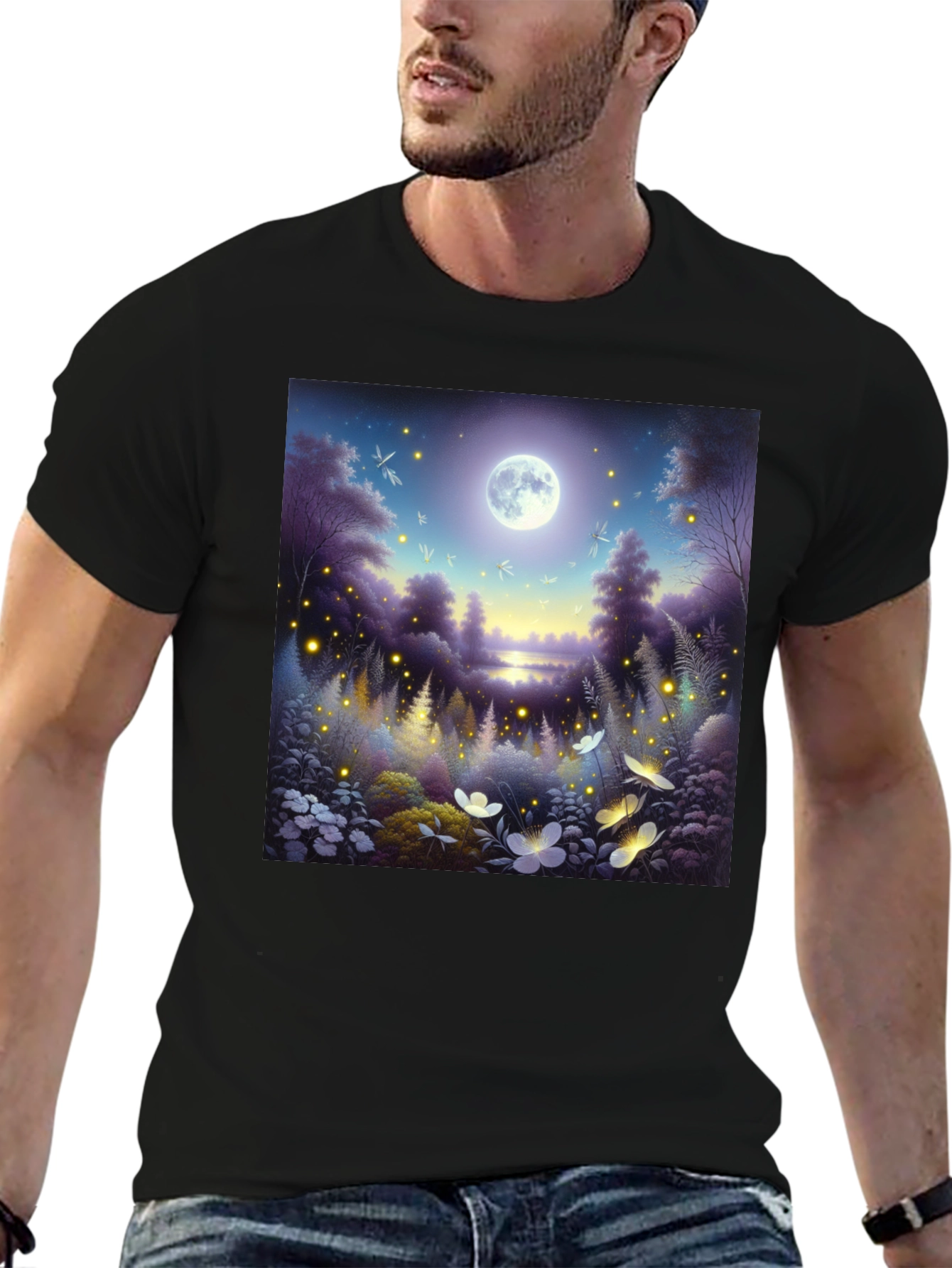 Enchanted Forest Moon T-Shirt