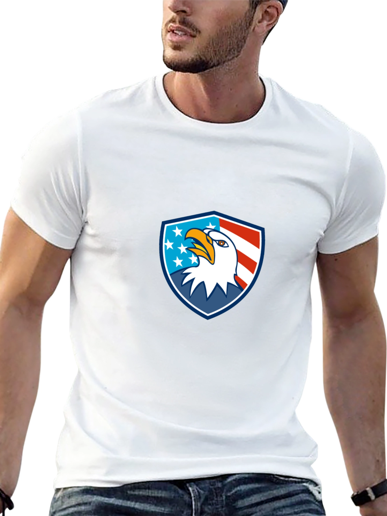 American Eagle Shield Graphic T-Shirt