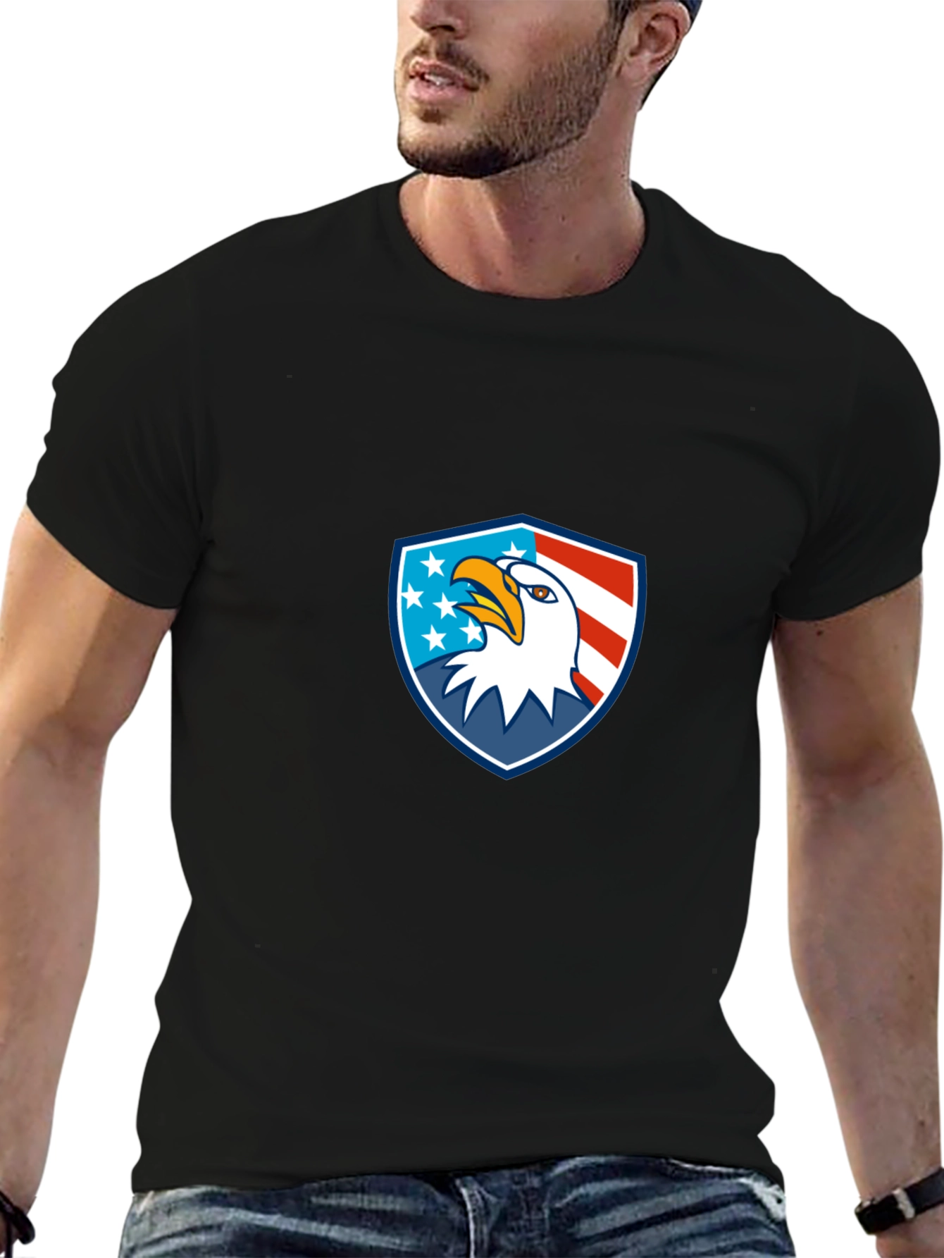 American Eagle Shield Graphic T-Shirt