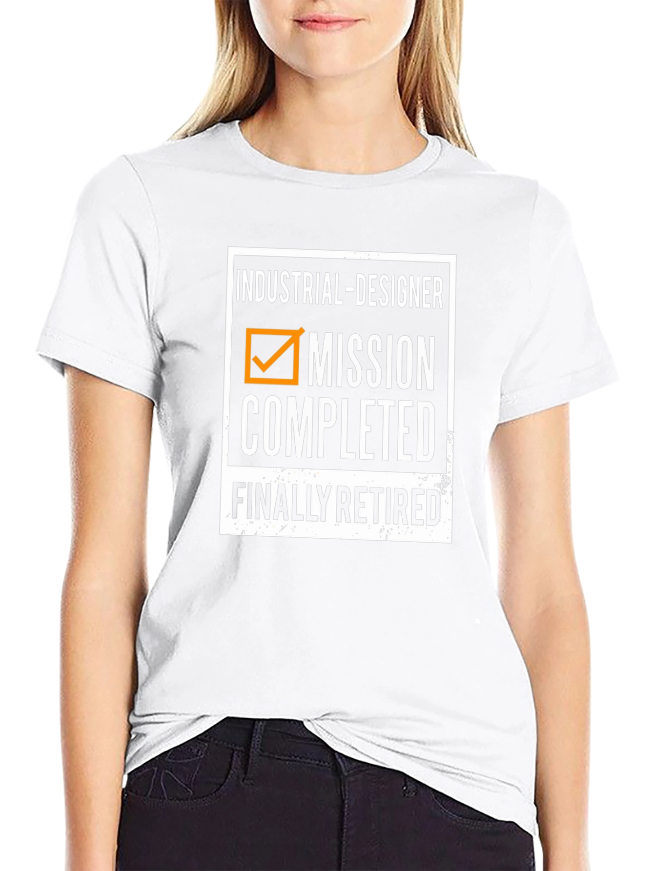 Industrial Designer Retirement T-Shirt: Mission Completed Retired