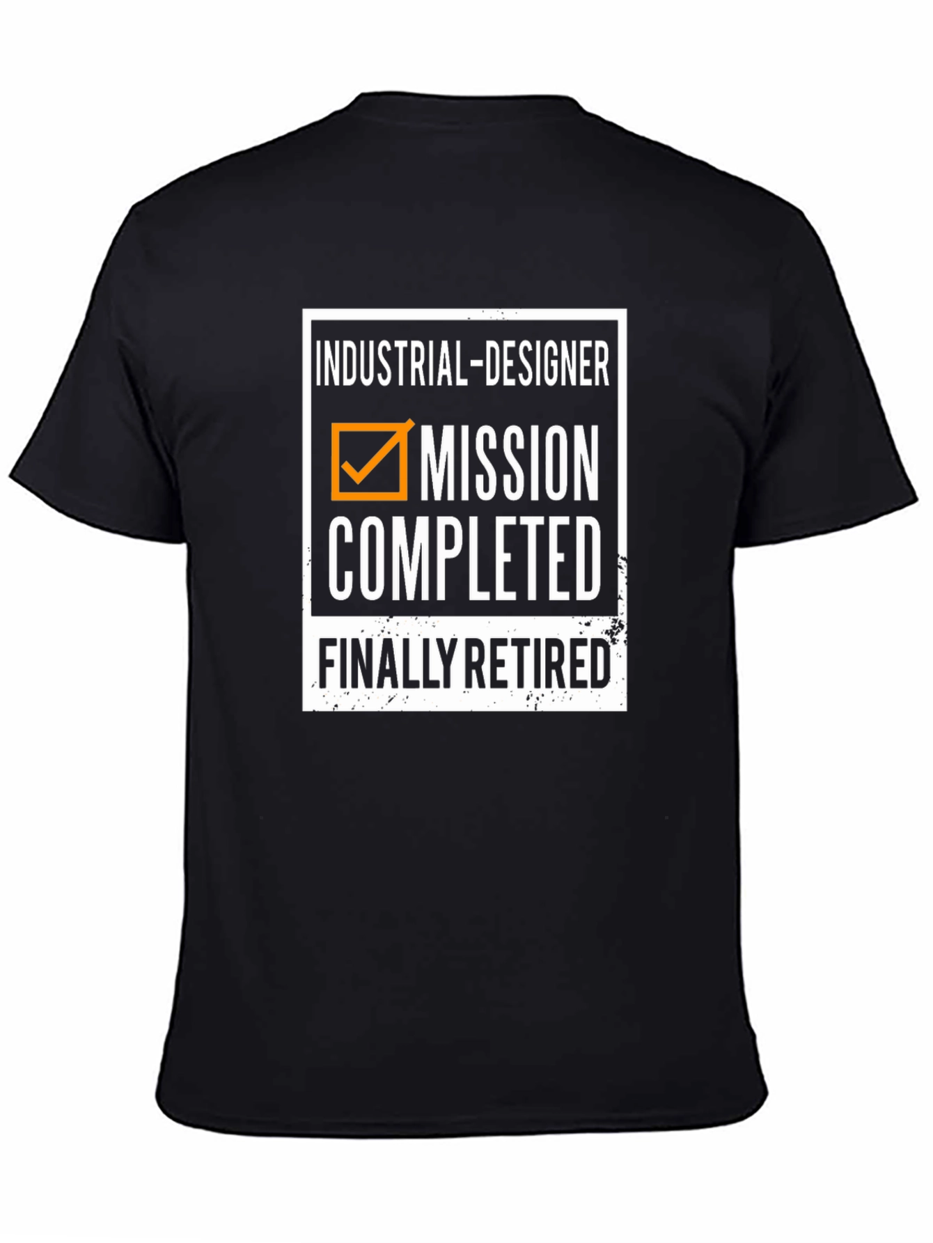 Industrial Designer Retirement T-Shirt: Mission Completed Retired