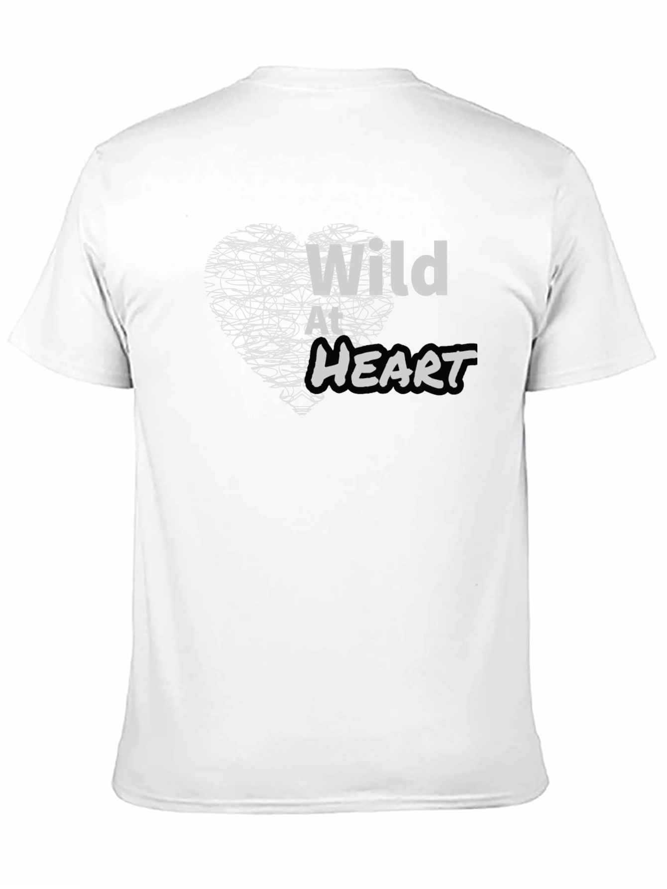 Wild At Heart Black Graphic Tee