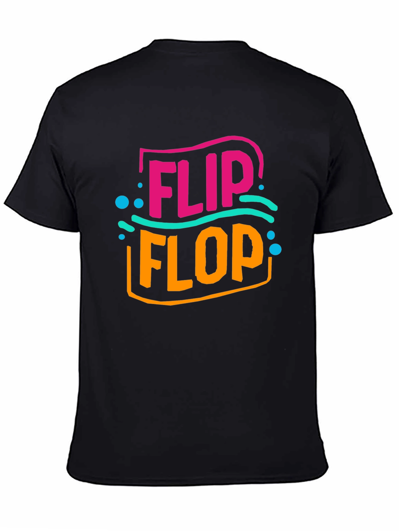 Flip Flop Graphic T-Shirt - Summer Beach Vibes