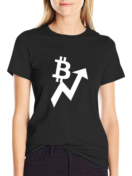 Bitcoin Up T-Shirt - Crypto Currency Tee