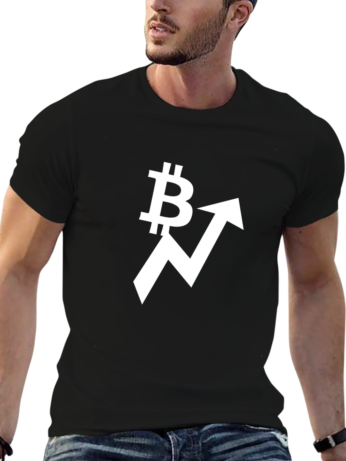 Bitcoin Up T-Shirt - Crypto Currency Tee