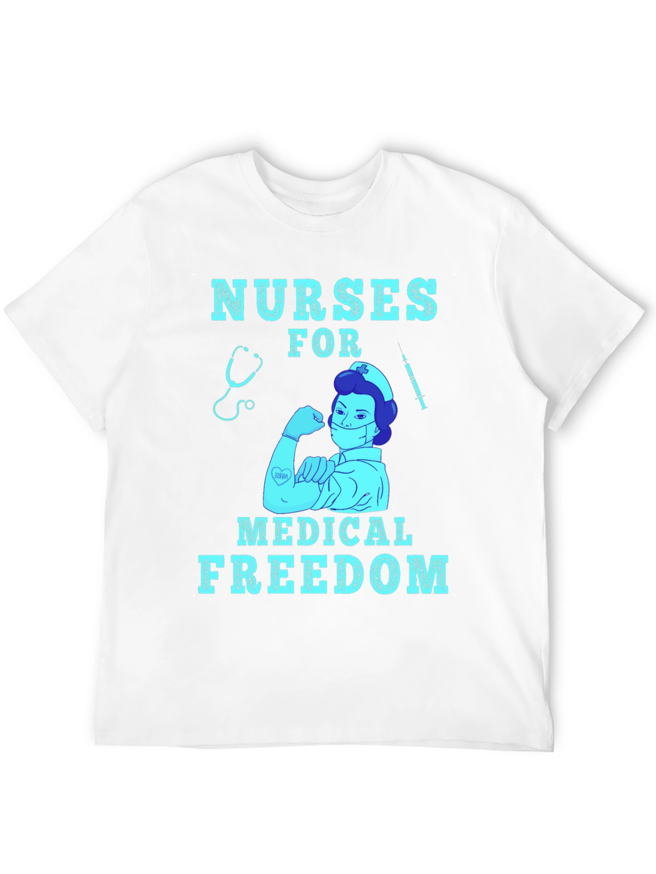 Nurses for Medical Freedom Graphic T-Shirt