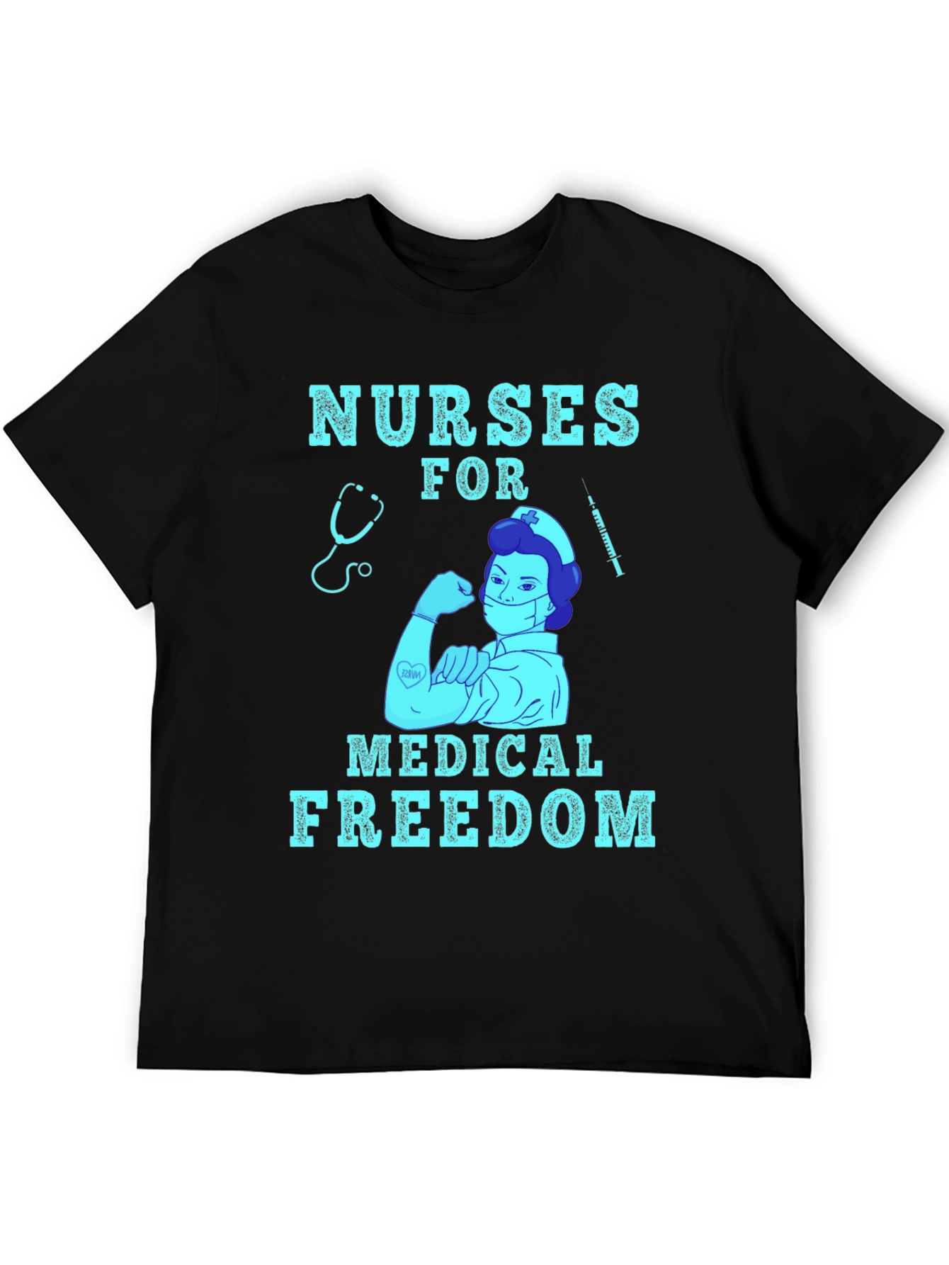 Nurses for Medical Freedom Graphic T-Shirt