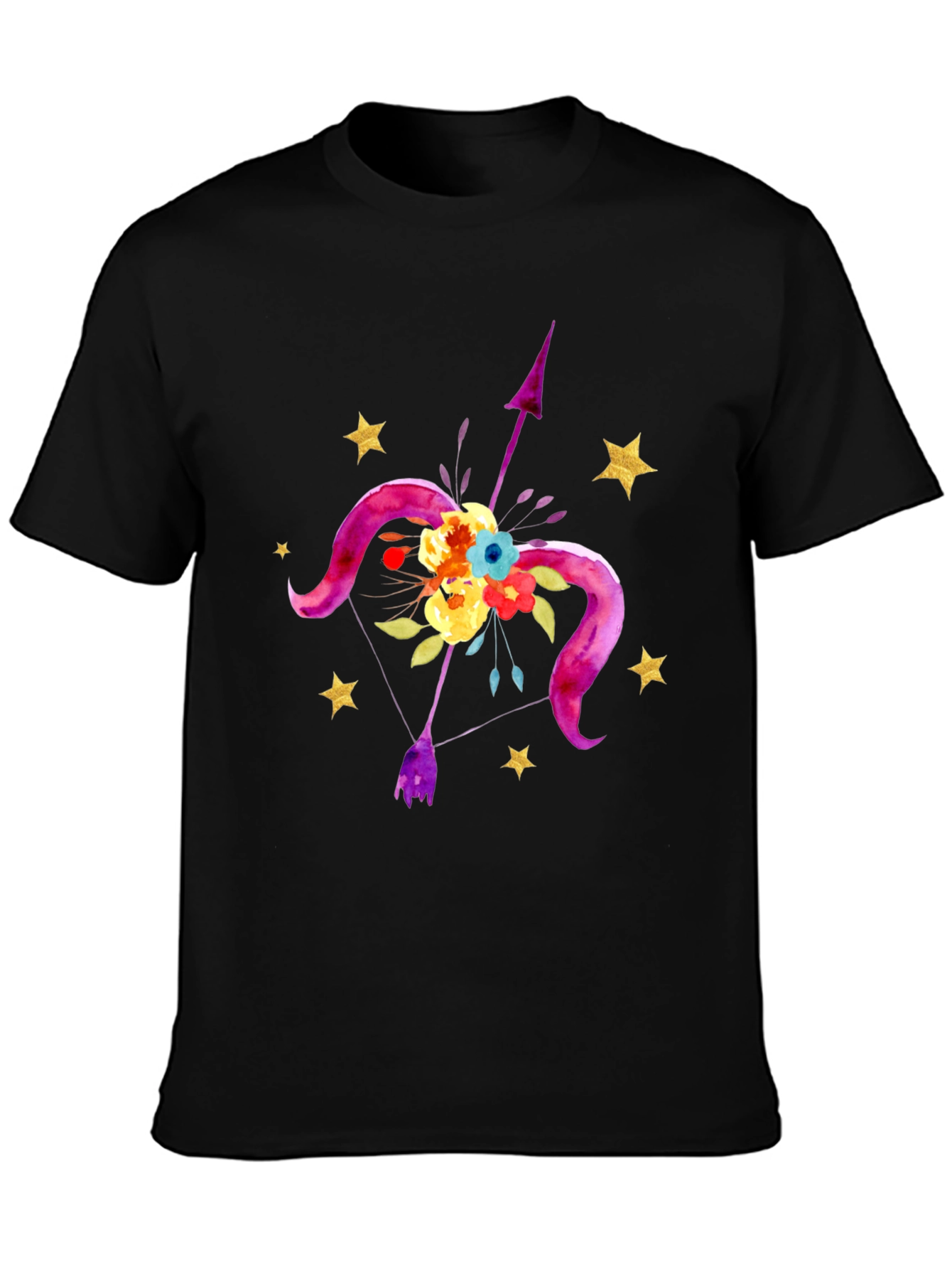 Floral Sagittarius T-Shirt