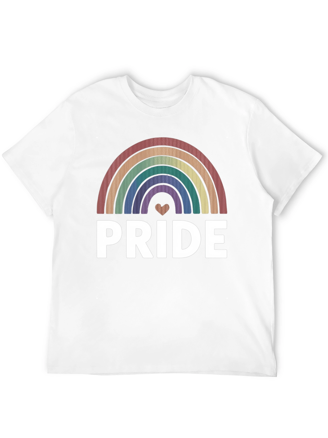 Pride Rainbow Heart T-Shirt - LGBTQ+ Pride Apparel