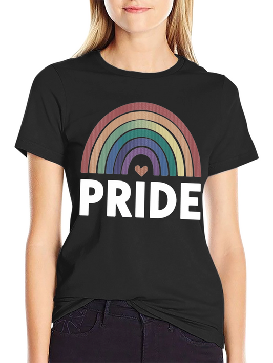 Pride Rainbow Heart T-Shirt - LGBTQ+ Pride Apparel
