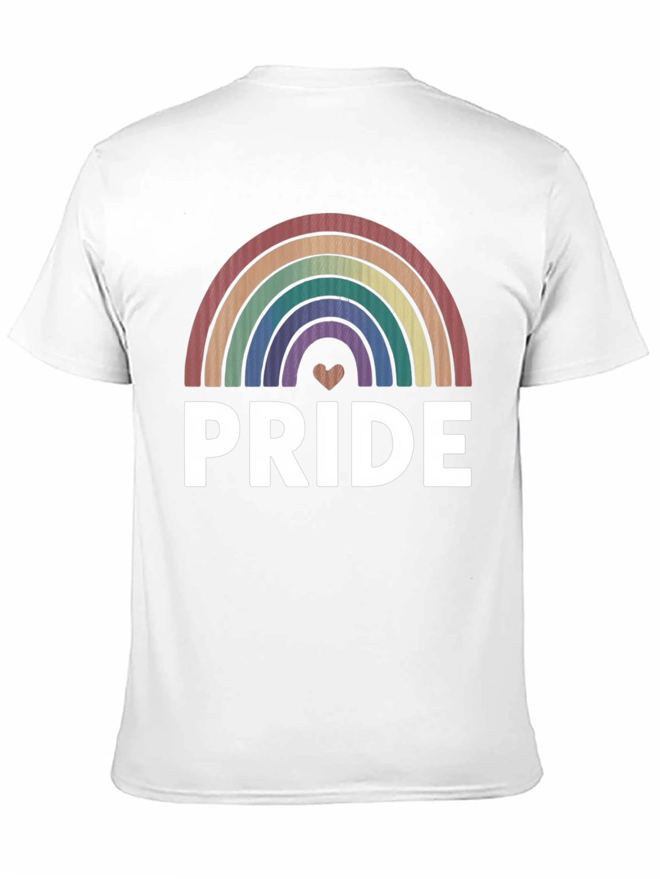 Pride Rainbow Heart T-Shirt - LGBTQ+ Pride Apparel