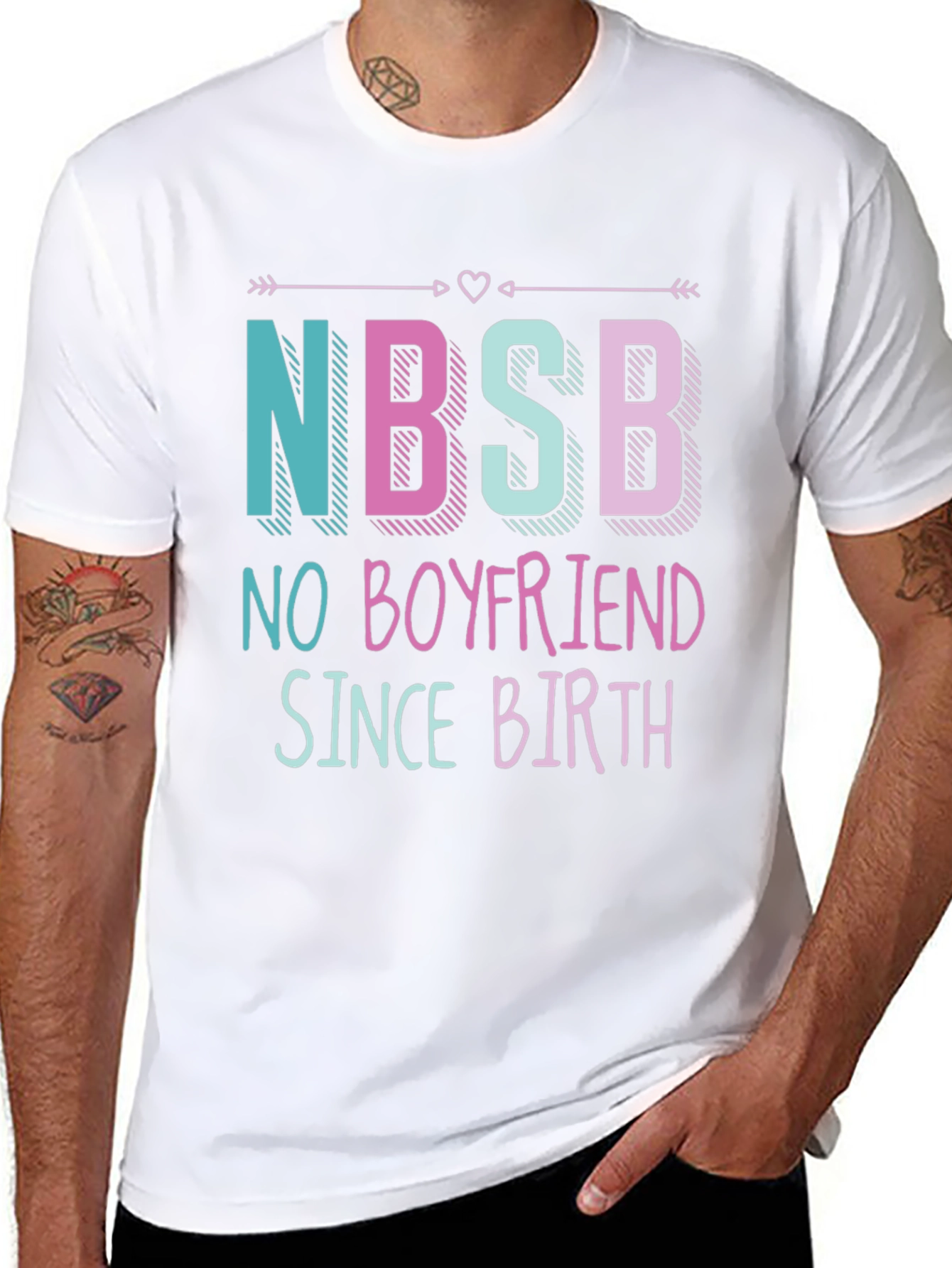 NBSB No Boyfriend Since Birth Graphic Tee