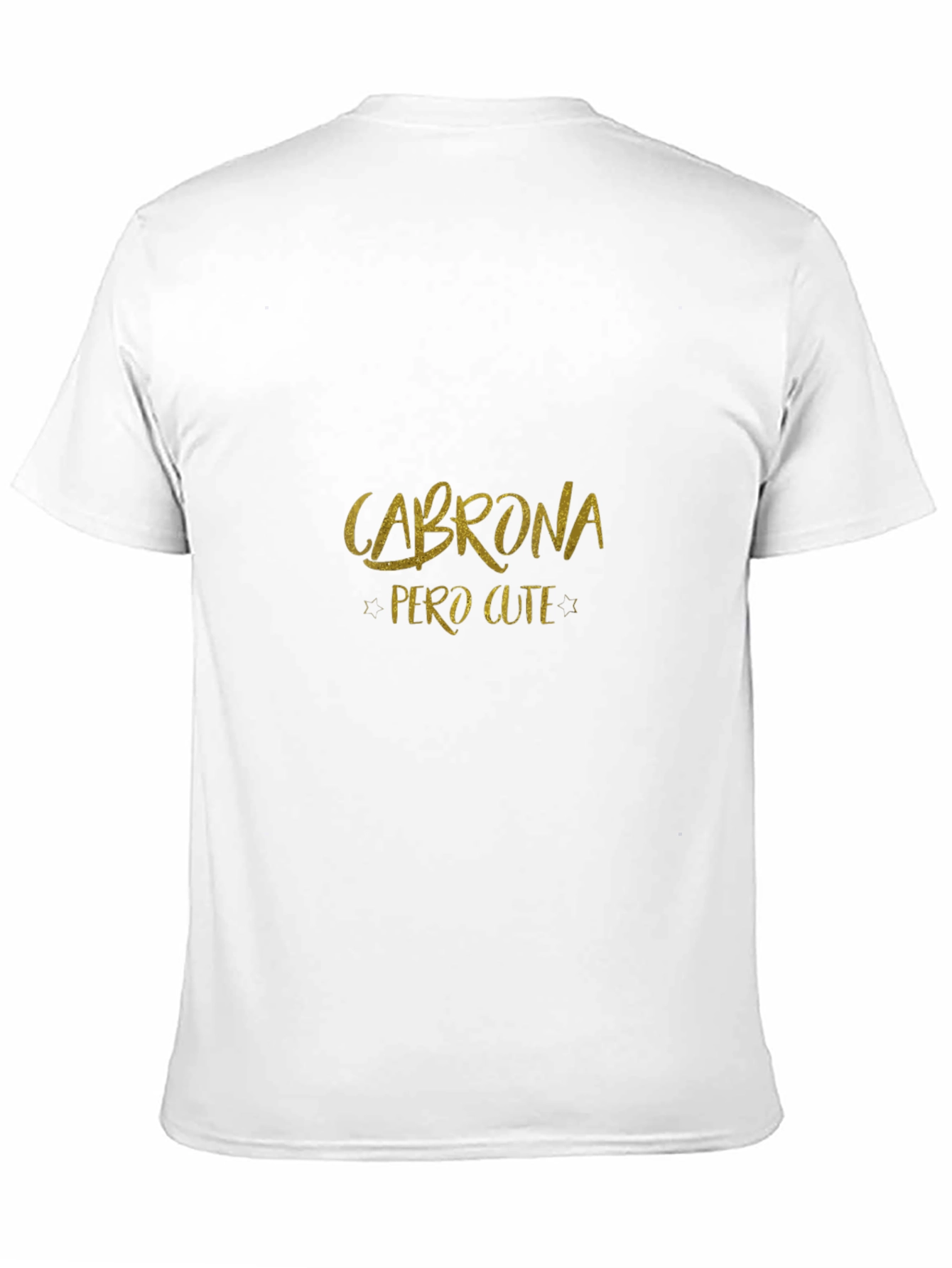 Cabrona Pero Cute Black Graphic Tee