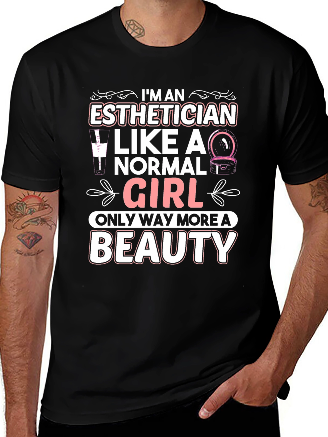 Esthetician Beauty Graphic Tee