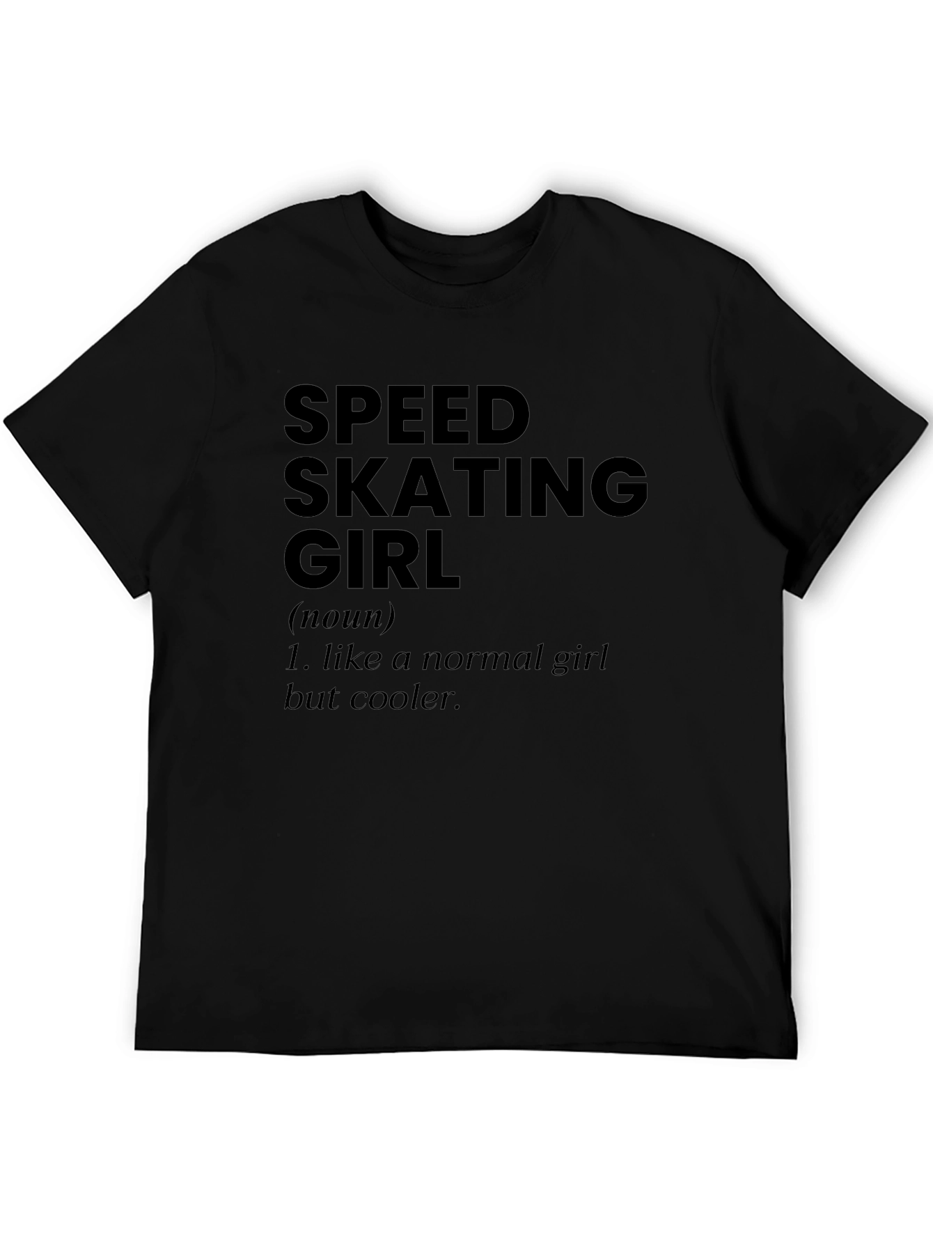 Speed Skating Girl T-Shirt - Cool & Unique Design