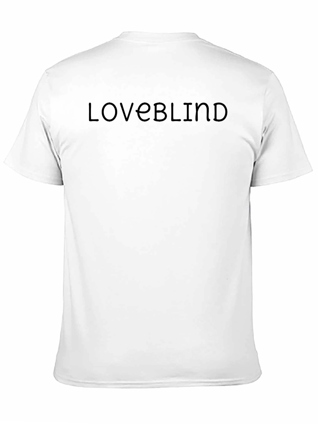 Loveblind Black Crew Neck T-Shirt
