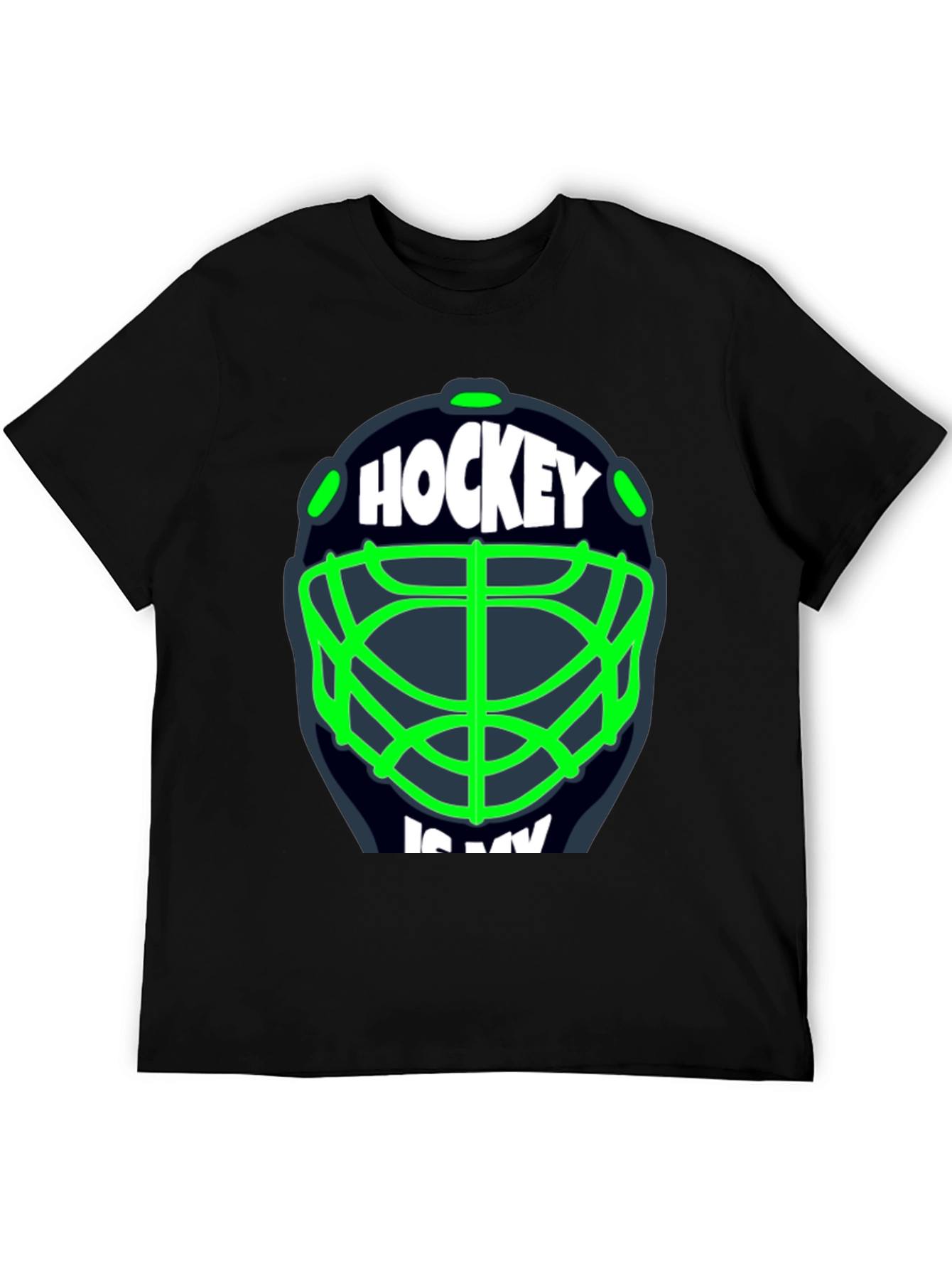 Hockey Is My... T-Shirt - Black