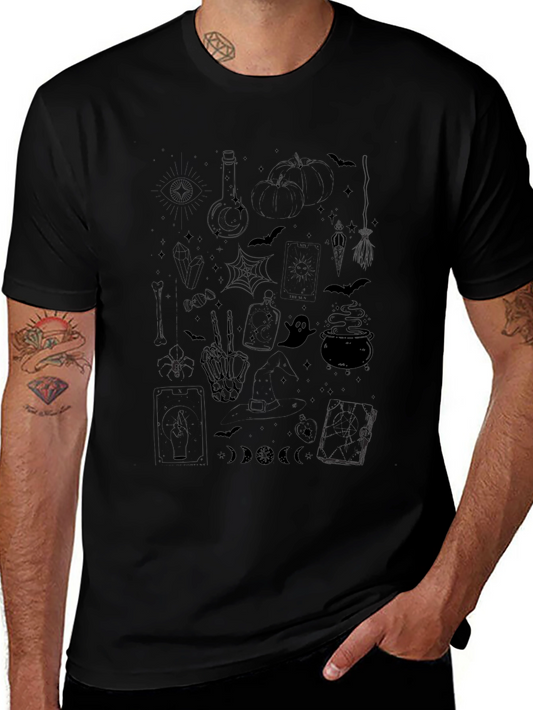 Mens Halloween Graphic T-Shirt