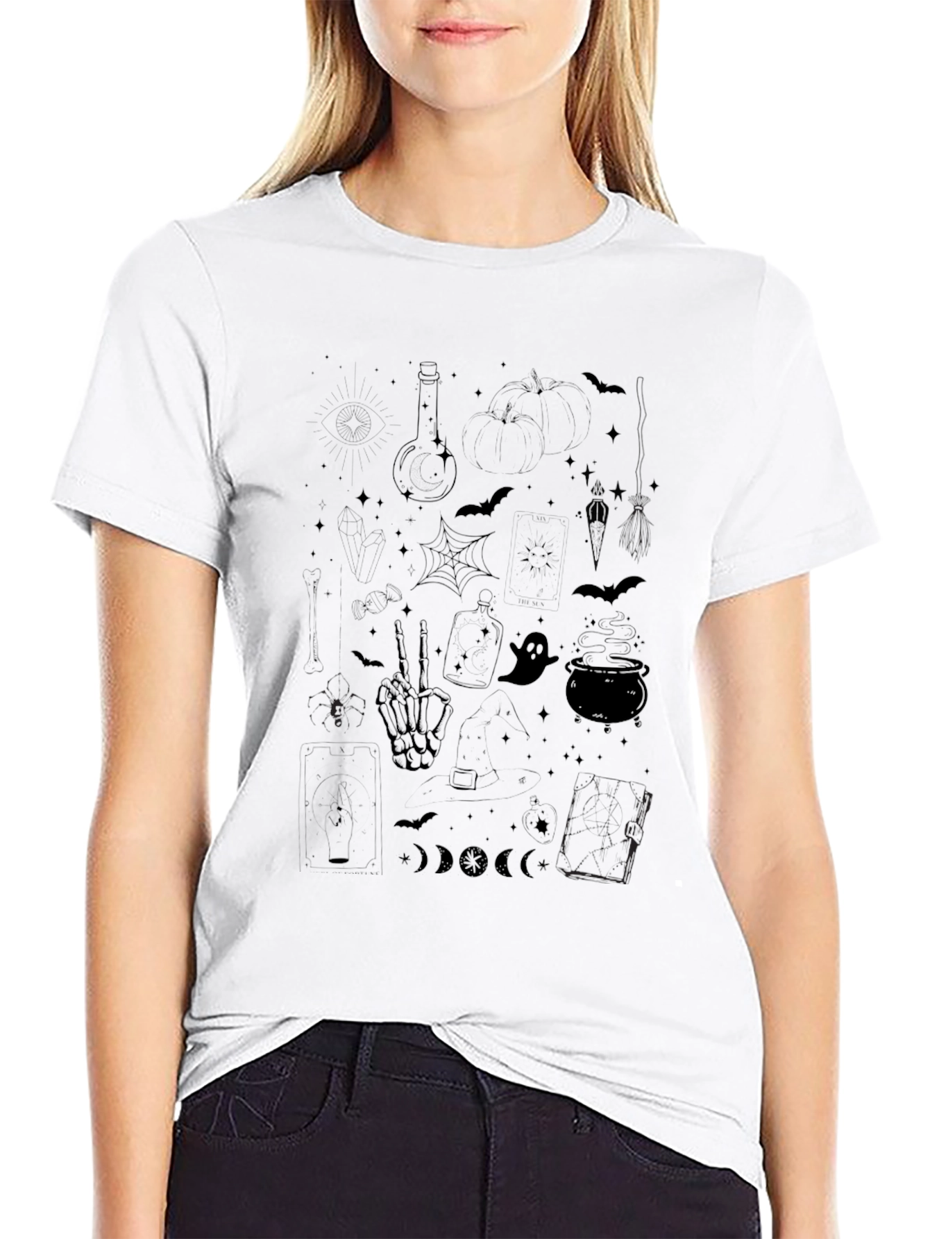 Mens Halloween Graphic T-Shirt