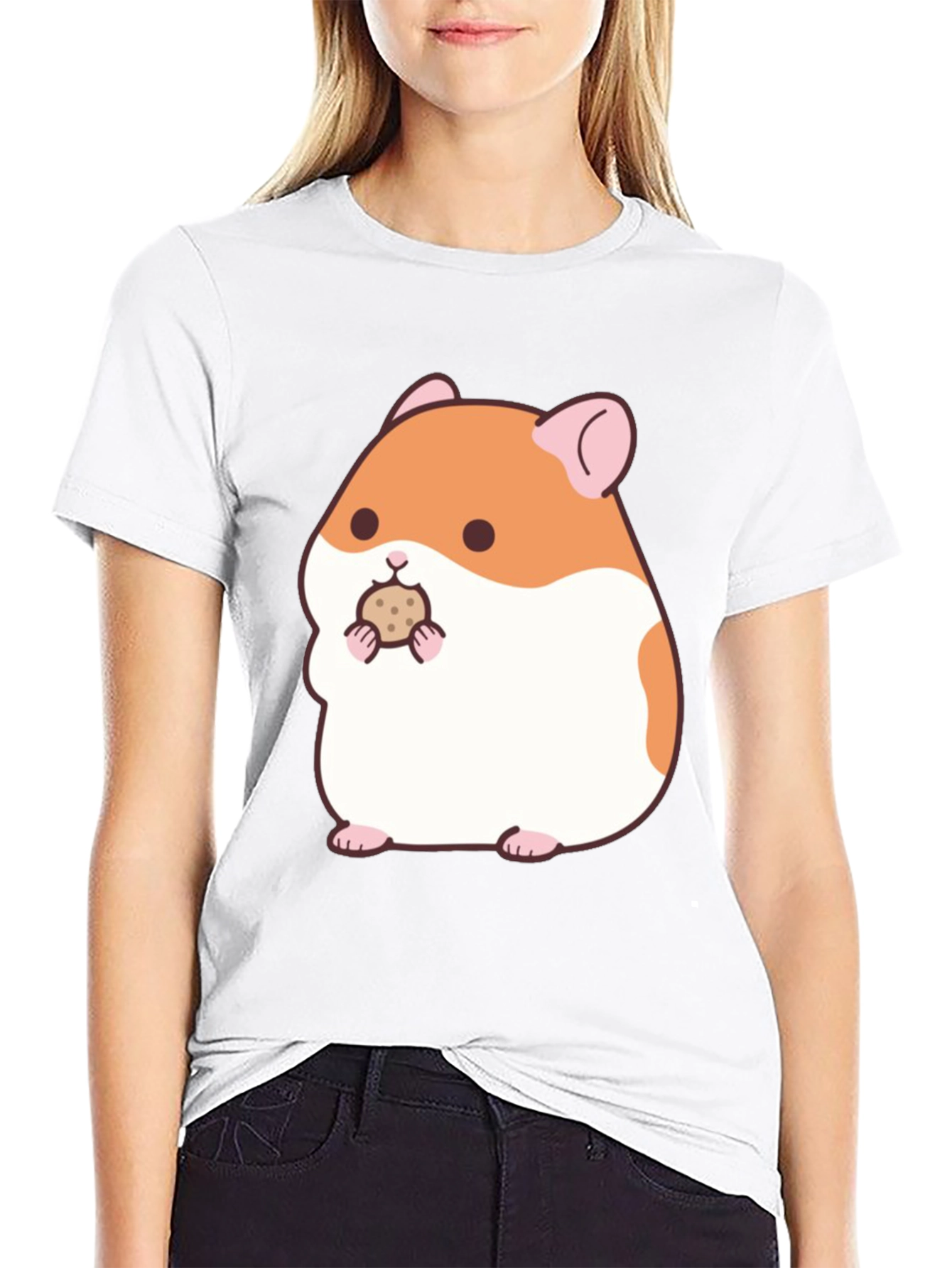 Cute Hamster Cookie T-Shirt