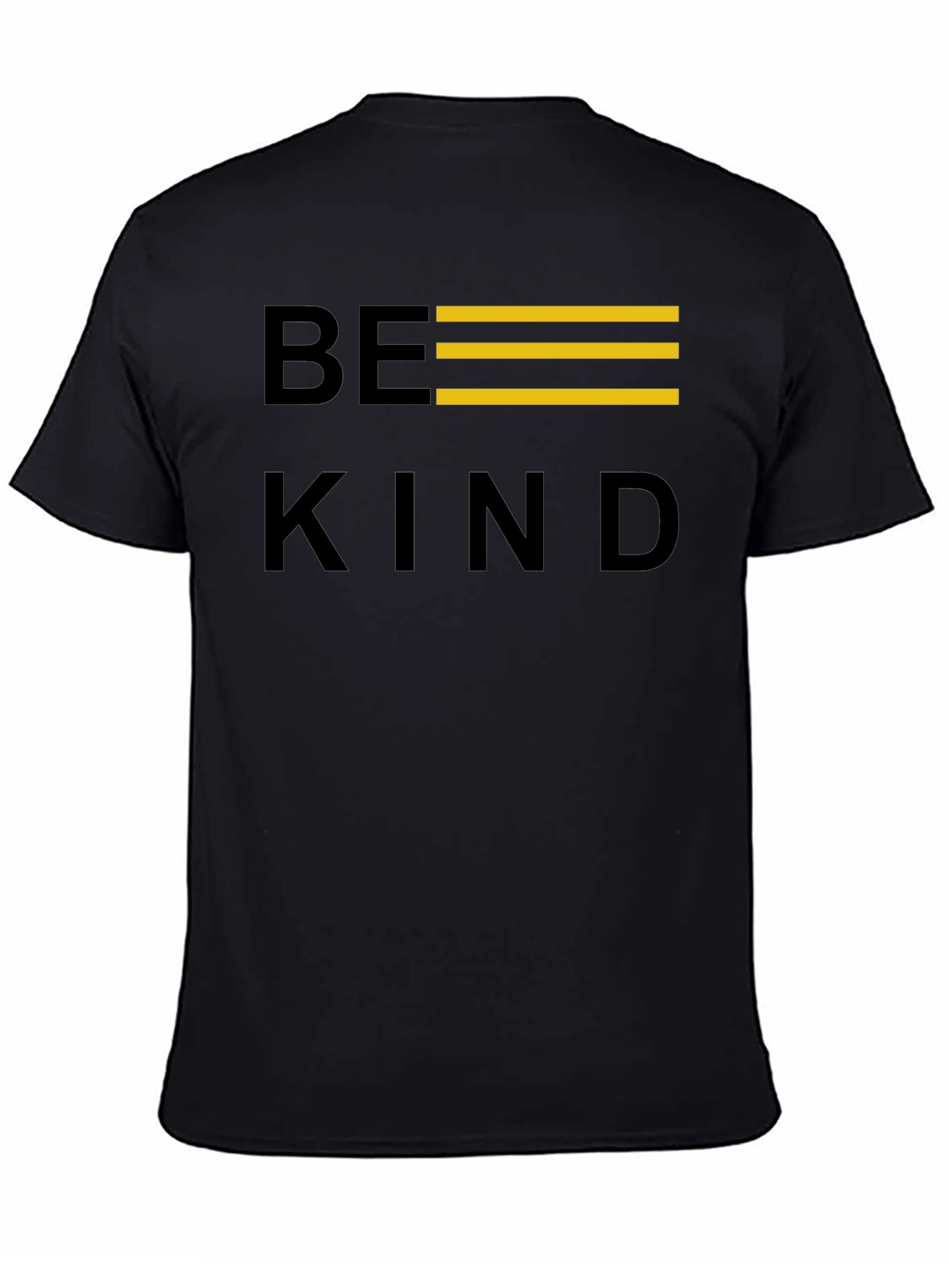 Be Kind Graphic Tee - Black Casual T-Shirt