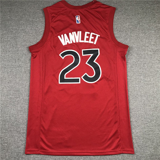 Men's Toronto Raptors Fred VanVleet Red 2021/22 Diamond Swingman Jerseys