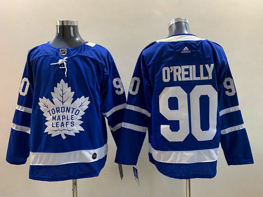 Men's Toronto Maple Leafs Ryan O'Reilly #90 Blue Breakaway Player Jerseys