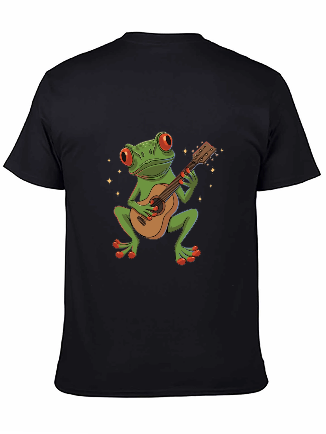 Frog Guitarist Graphic Tee - Unique Music Lover Shirt