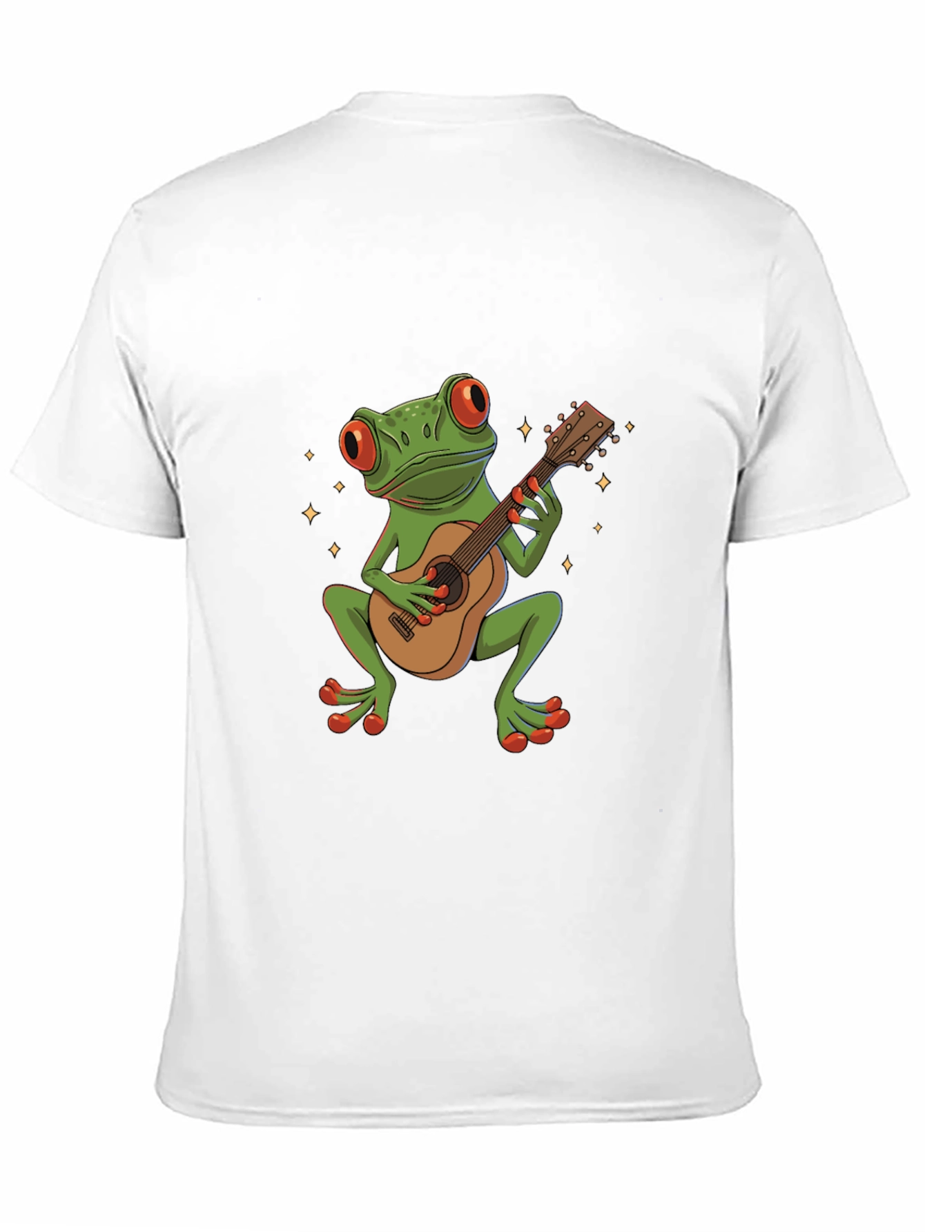 Frog Guitarist Graphic Tee - Unique Music Lover Shirt