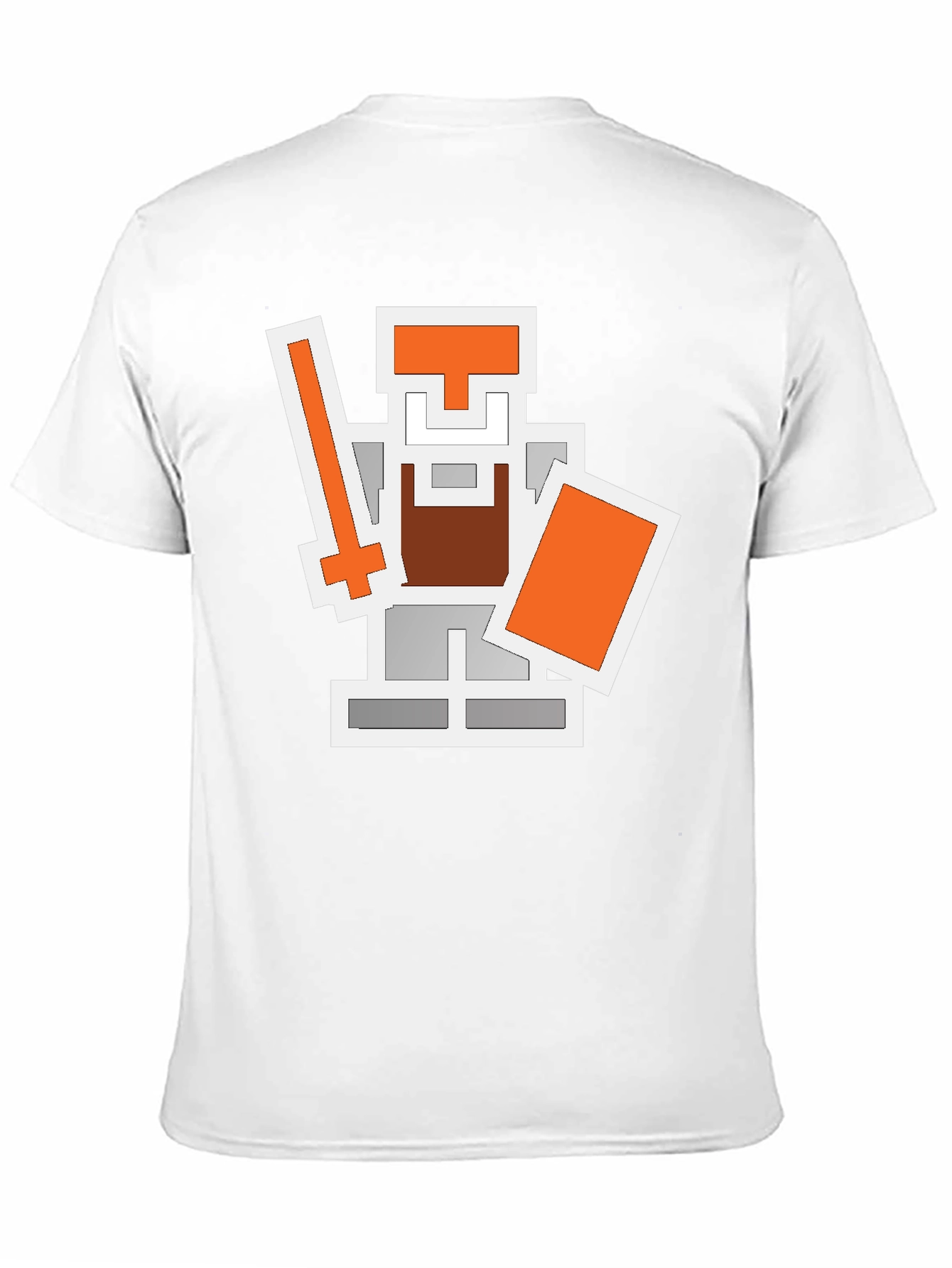 Pixel Knight Graphic Tee - Retro Gaming Shirt