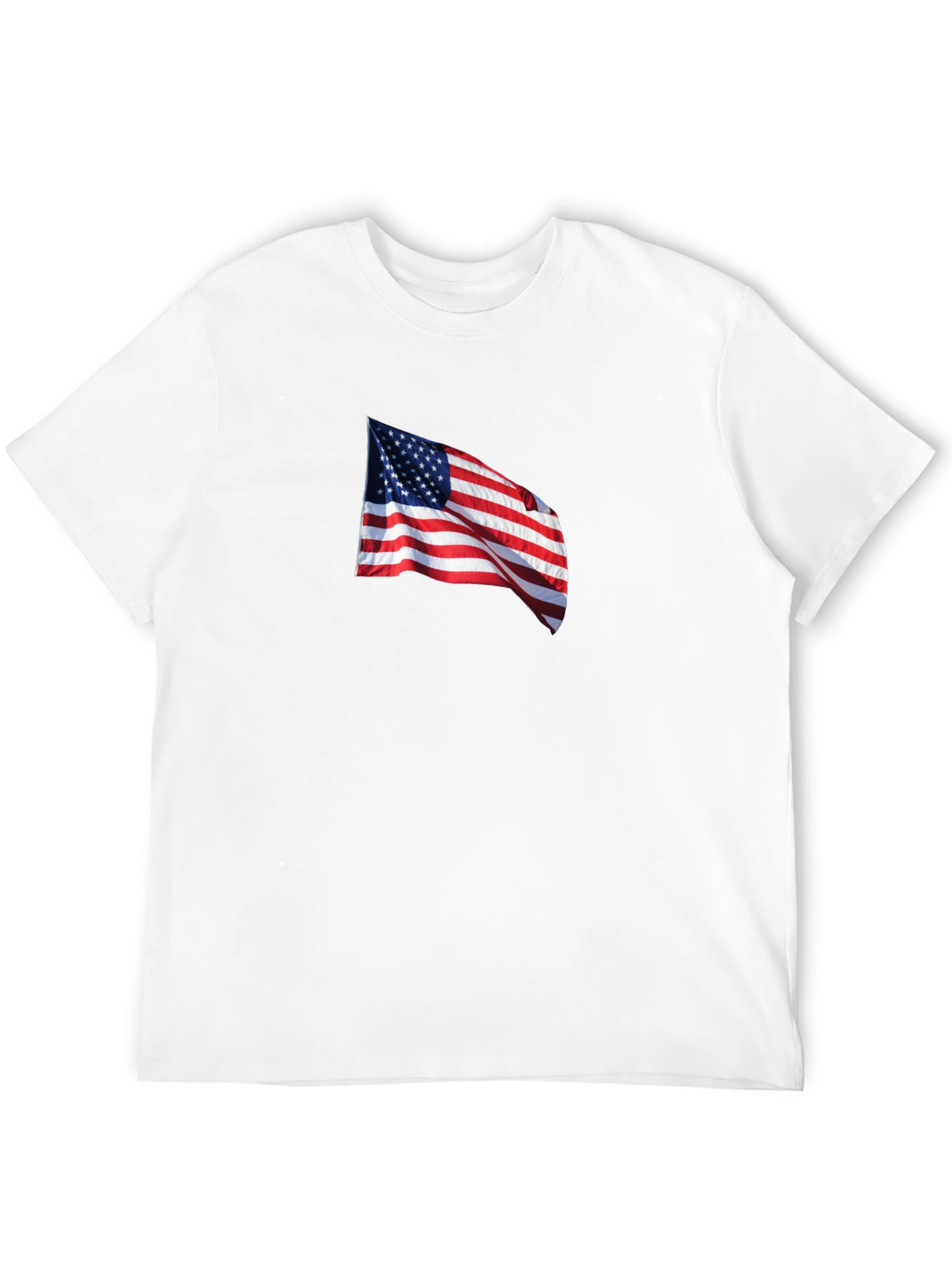 American Flag Graphic T-Shirt