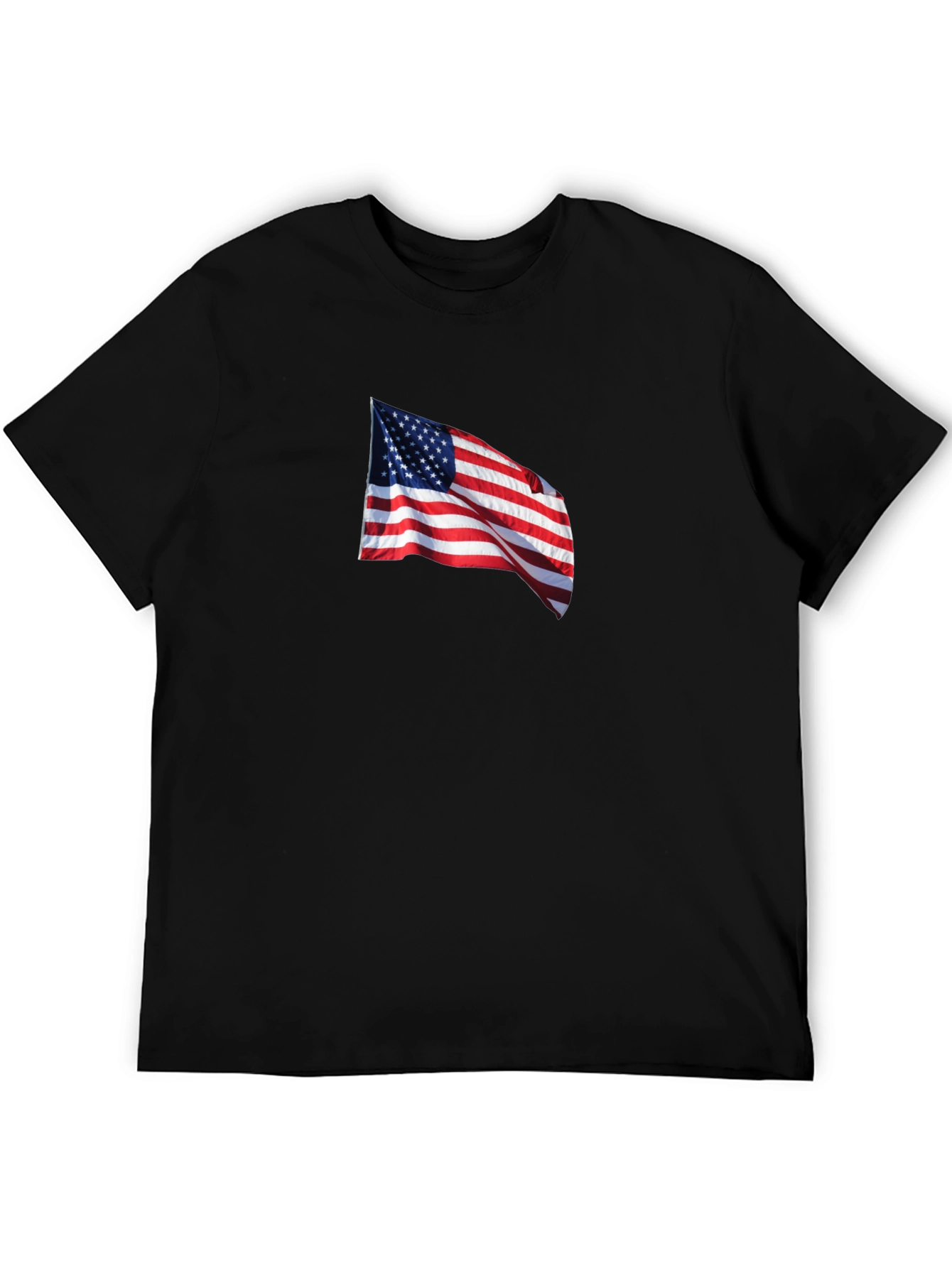 American Flag Graphic T-Shirt