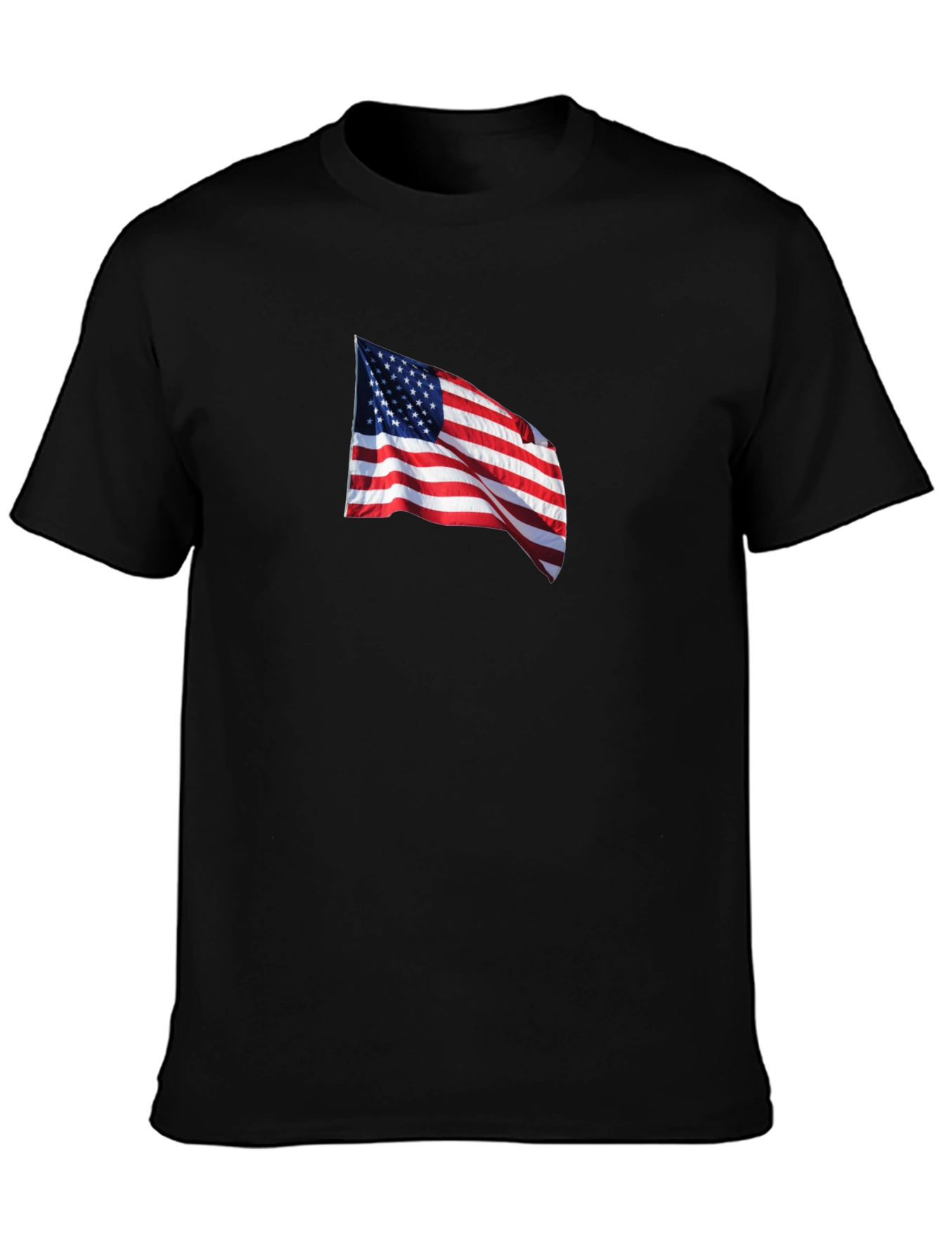 American Flag Graphic T-Shirt